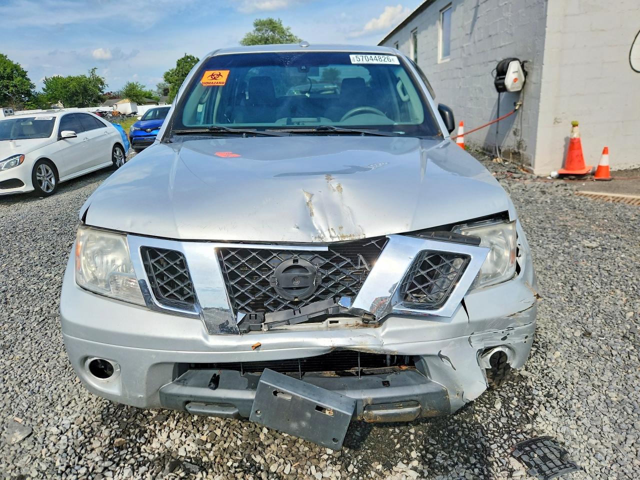 2013 Nissan Frontier S Silver vin: 1N6AD0EV2DN747134