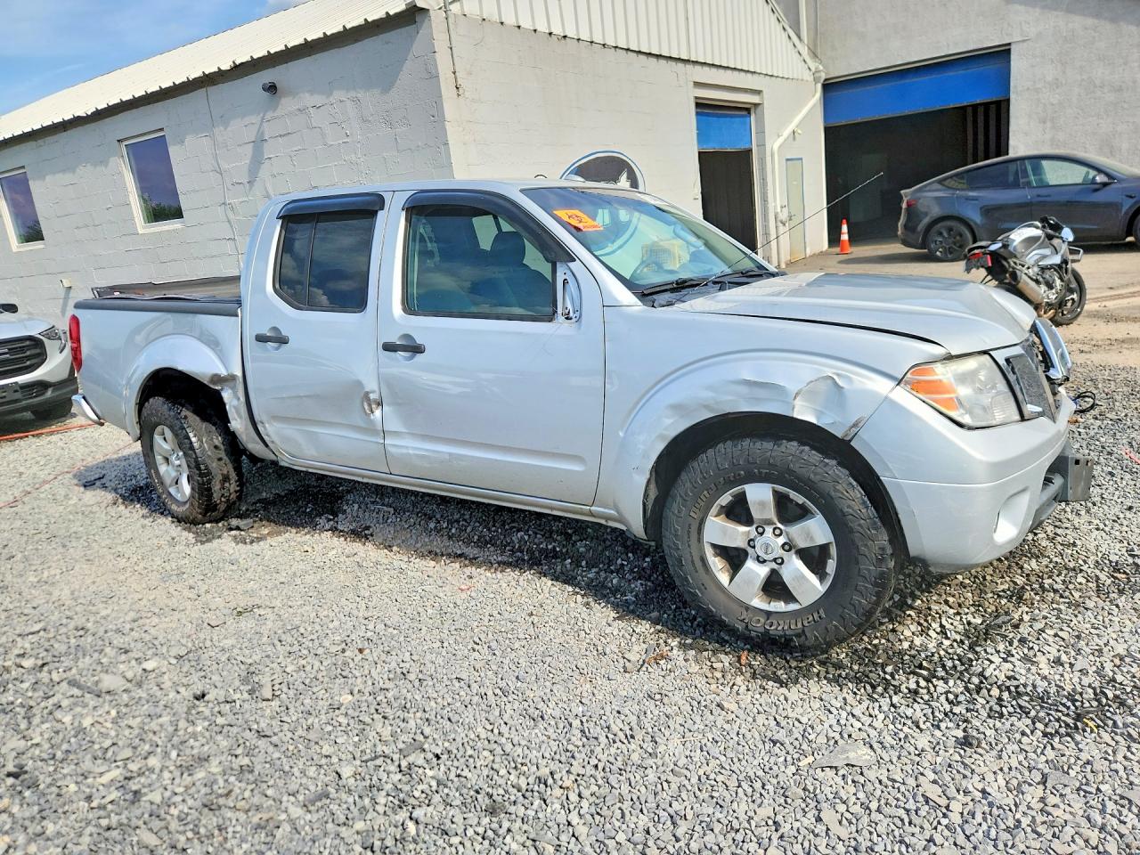 2013 Nissan Frontier S Silver vin: 1N6AD0EV2DN747134