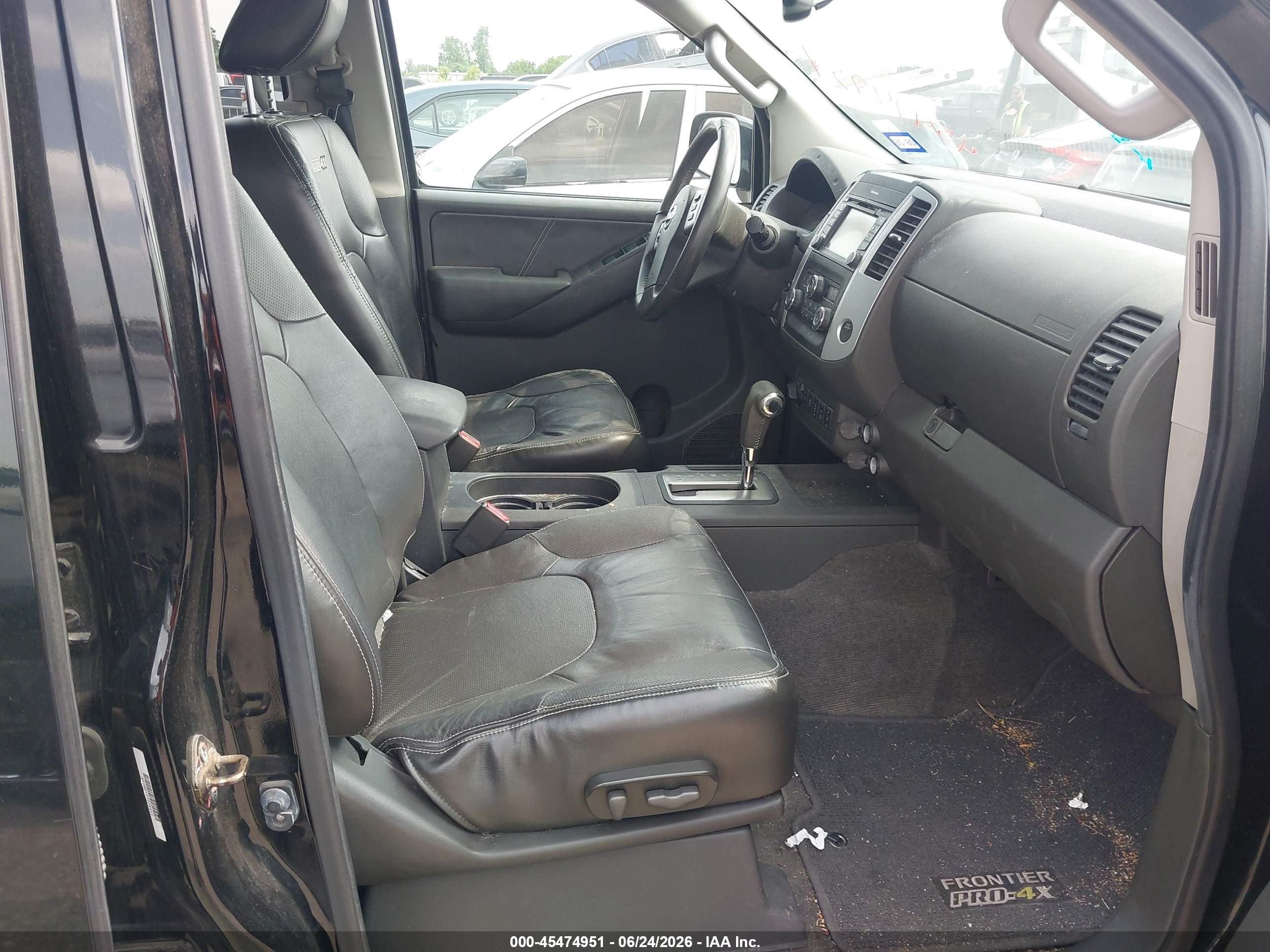 2013 Nissan Frontier Pro-4x Black vin: 1N6AD0EV2DN748607