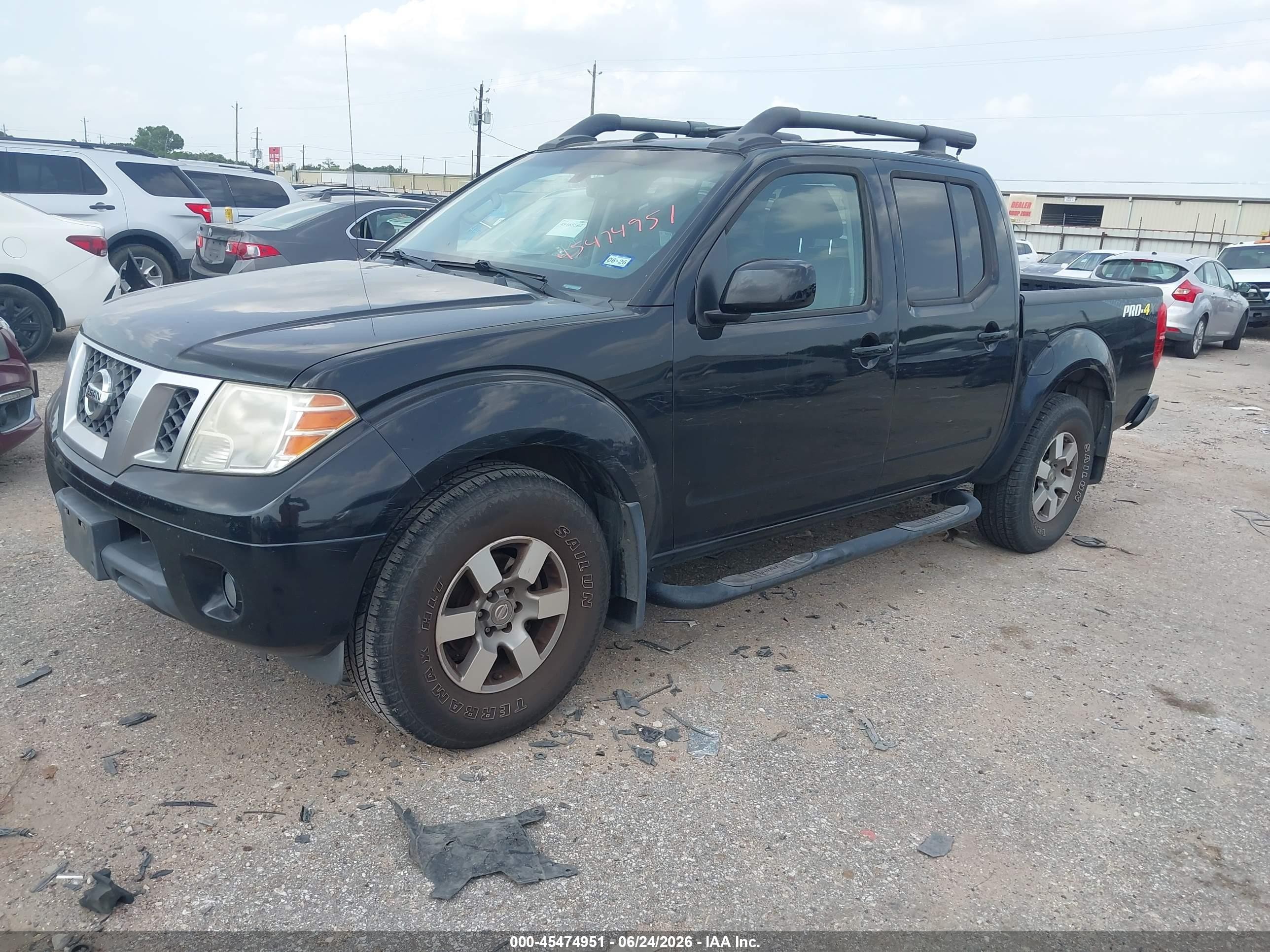 2013 Nissan Frontier Pro-4x Black vin: 1N6AD0EV2DN748607