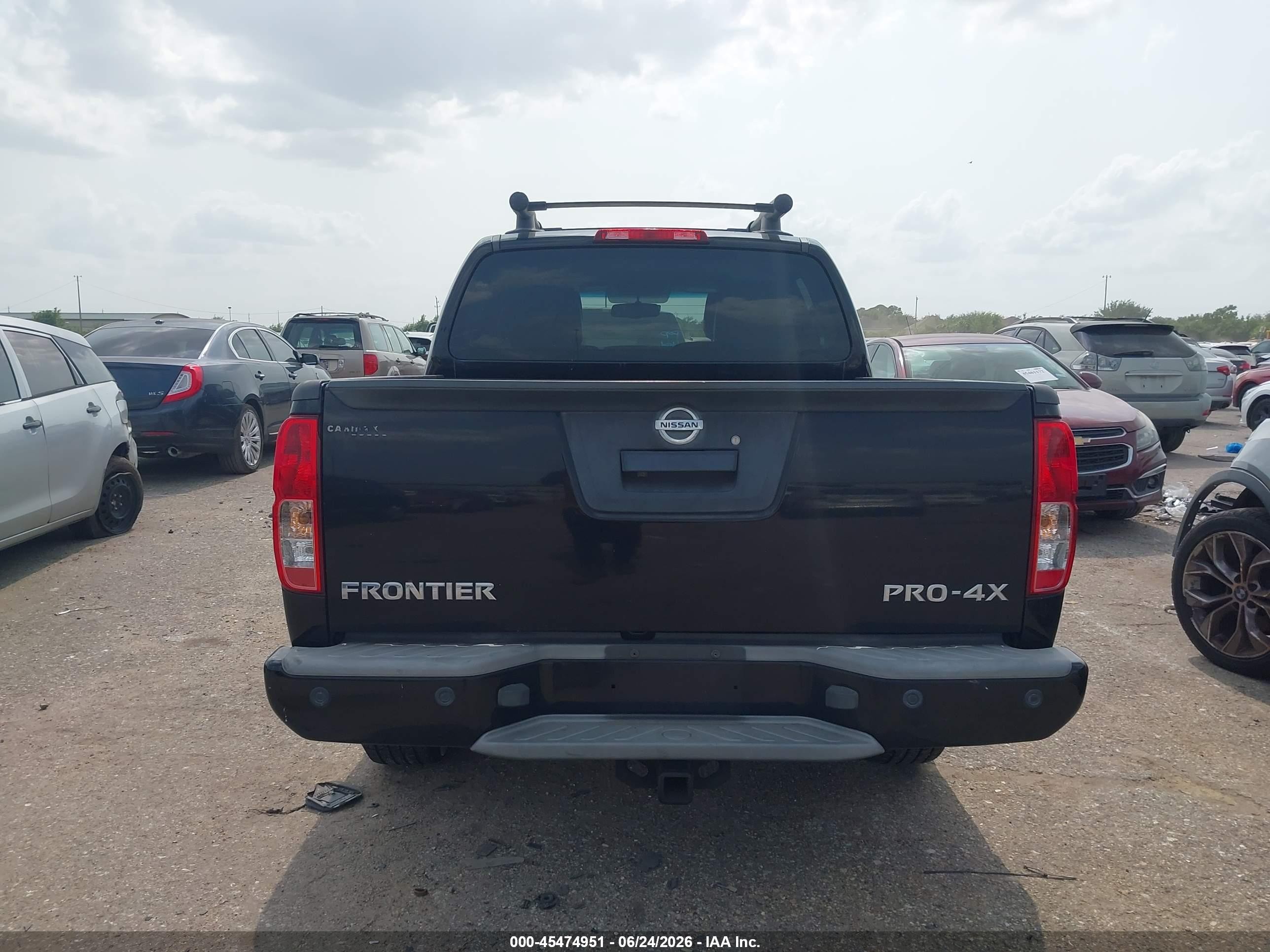 2013 Nissan Frontier Pro-4x Black vin: 1N6AD0EV2DN748607