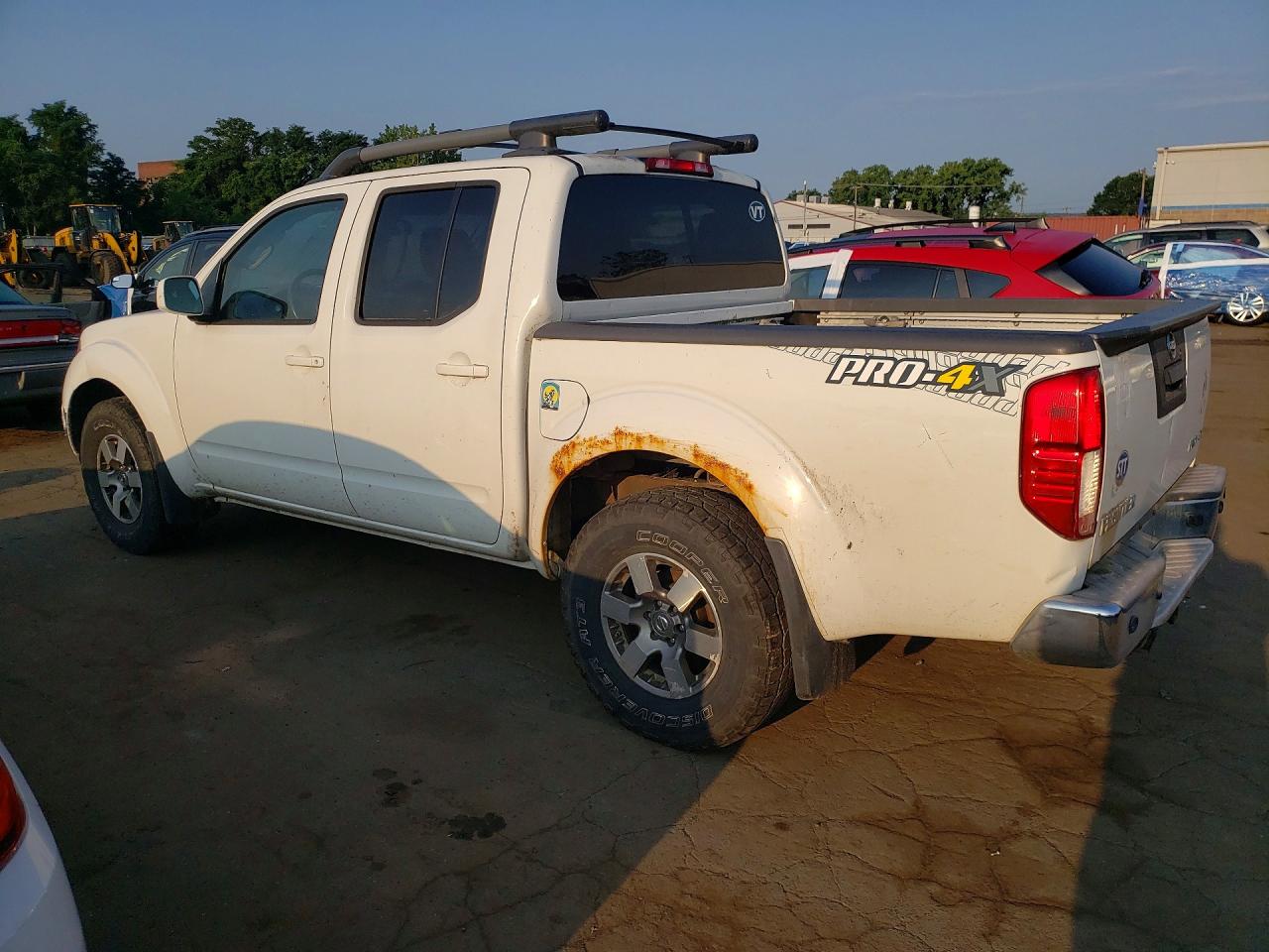 2013 Nissan Frontier S Белый vin: 1N6AD0EV2DN754357
