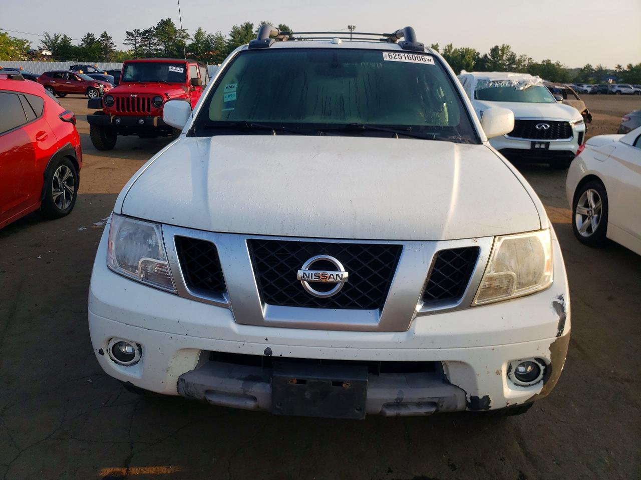 2013 Nissan Frontier S Белый vin: 1N6AD0EV2DN754357