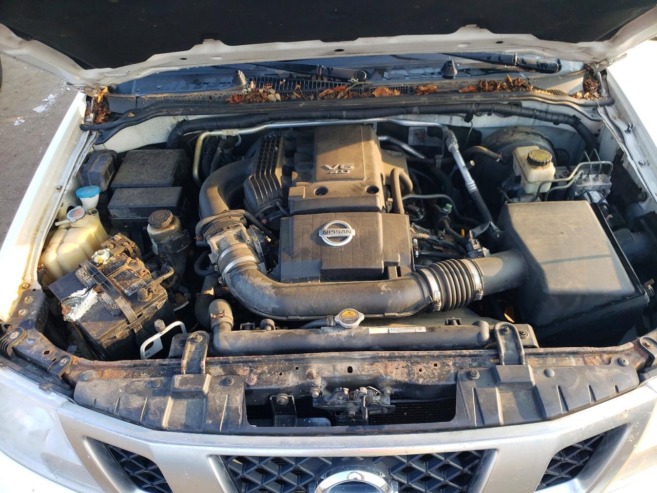 2013 Nissan Frontier S Белый vin: 1N6AD0EV2DN754357