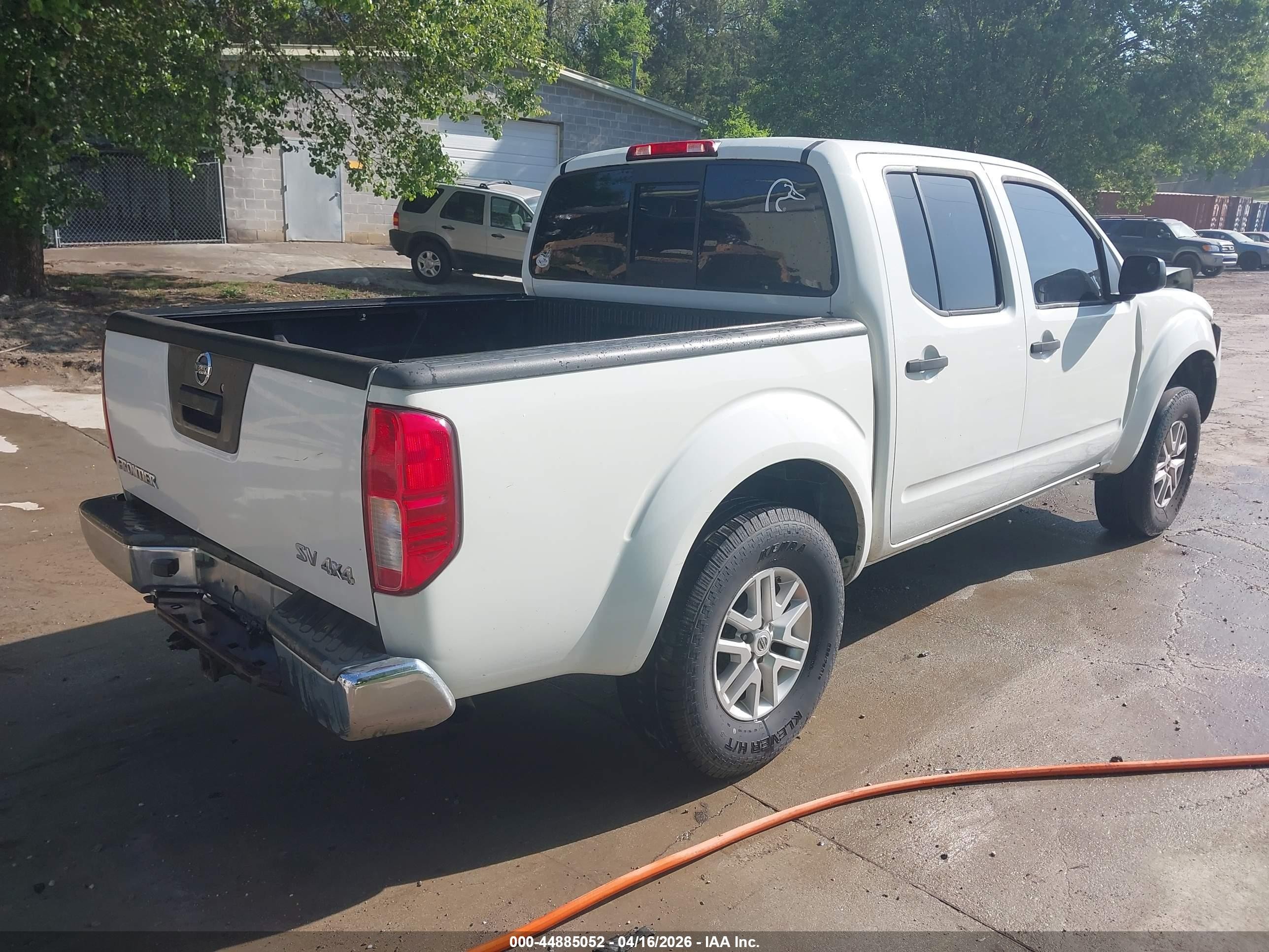 2014 Nissan Frontier Pro-4x/s/sl/sv White vin: 1N6AD0EV2EN721733