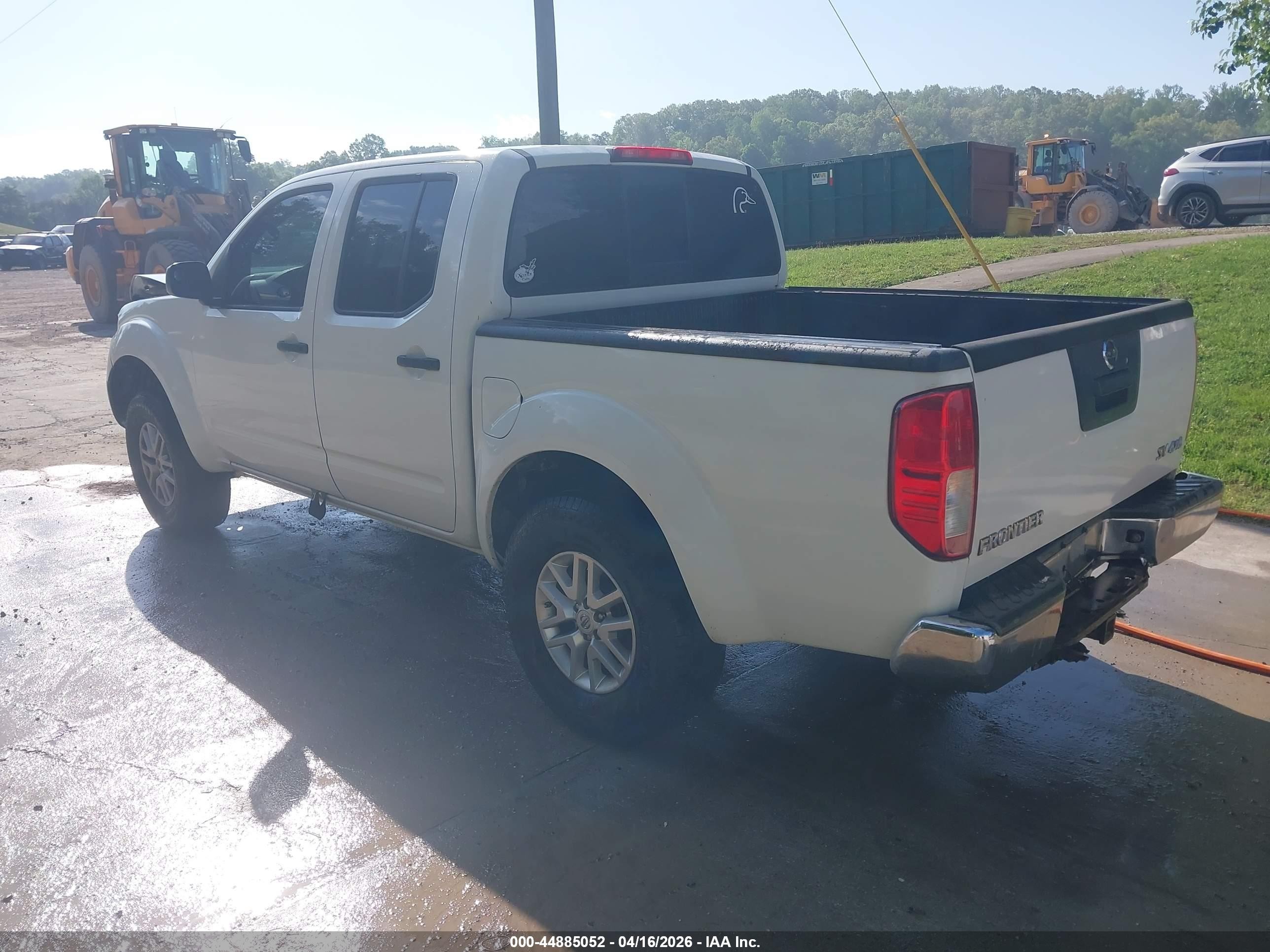2014 Nissan Frontier Pro-4x/s/sl/sv White vin: 1N6AD0EV2EN721733