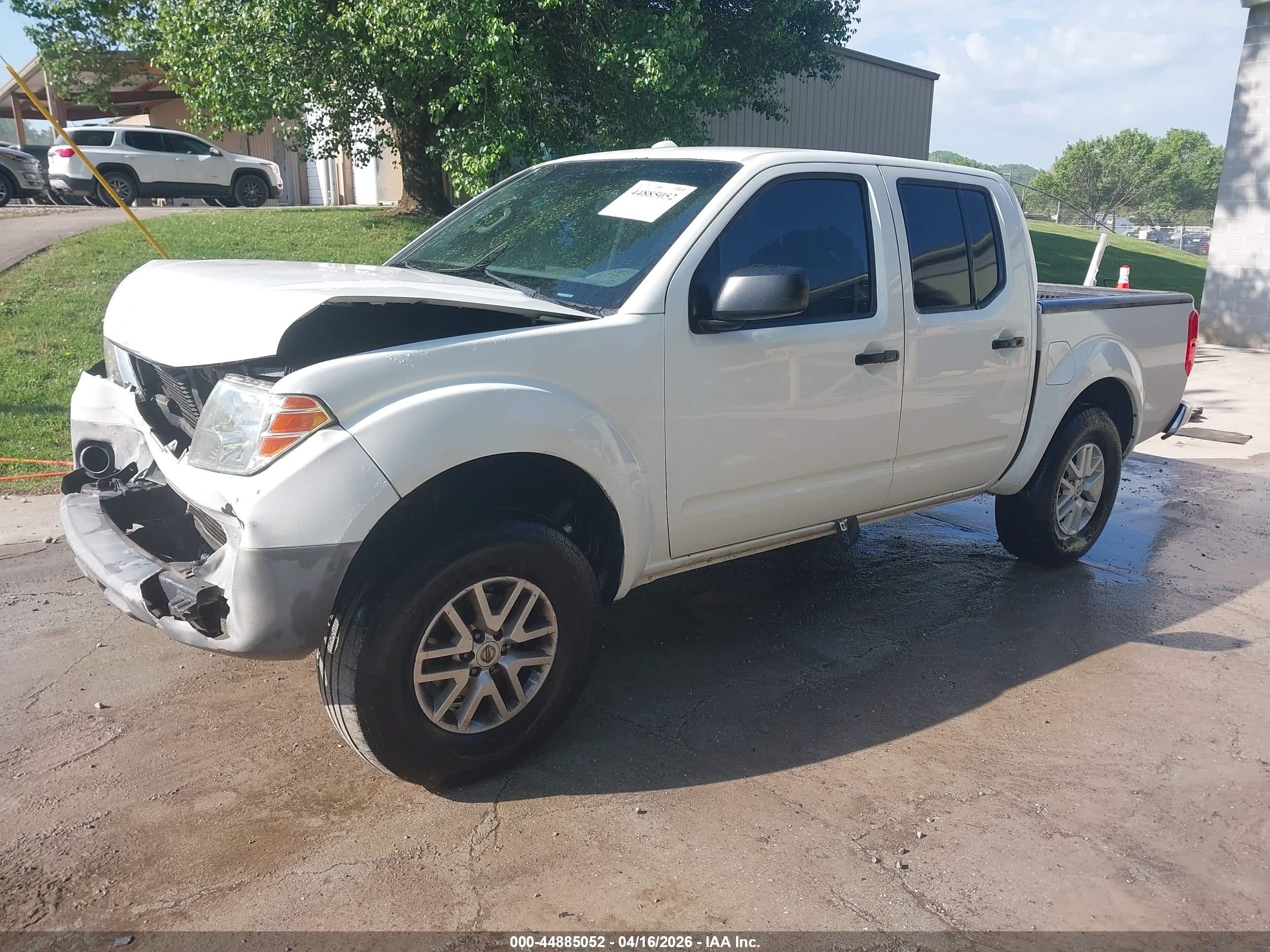 2014 Nissan Frontier Pro-4x/s/sl/sv White vin: 1N6AD0EV2EN721733