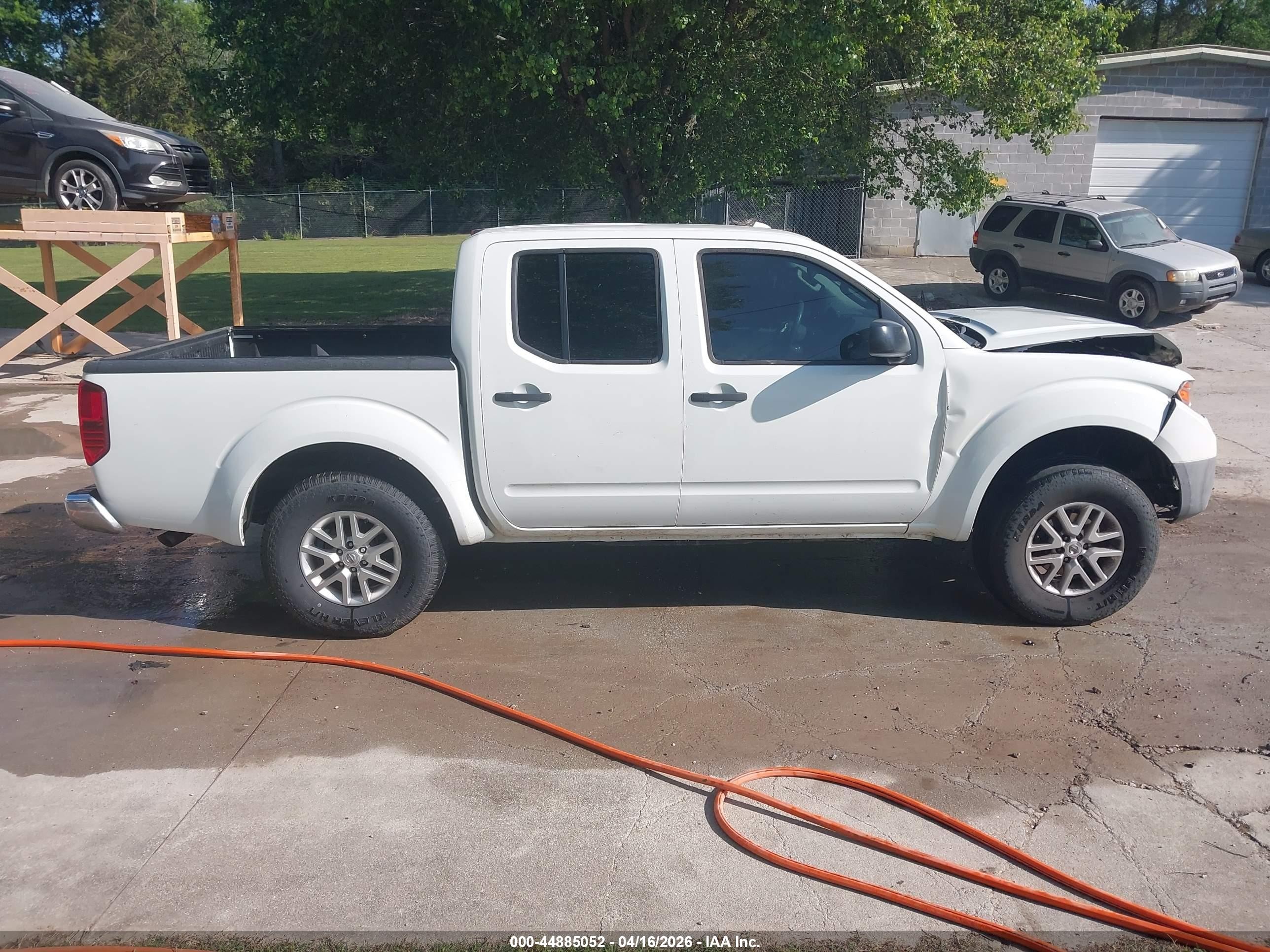 2014 Nissan Frontier Pro-4x/s/sl/sv White vin: 1N6AD0EV2EN721733