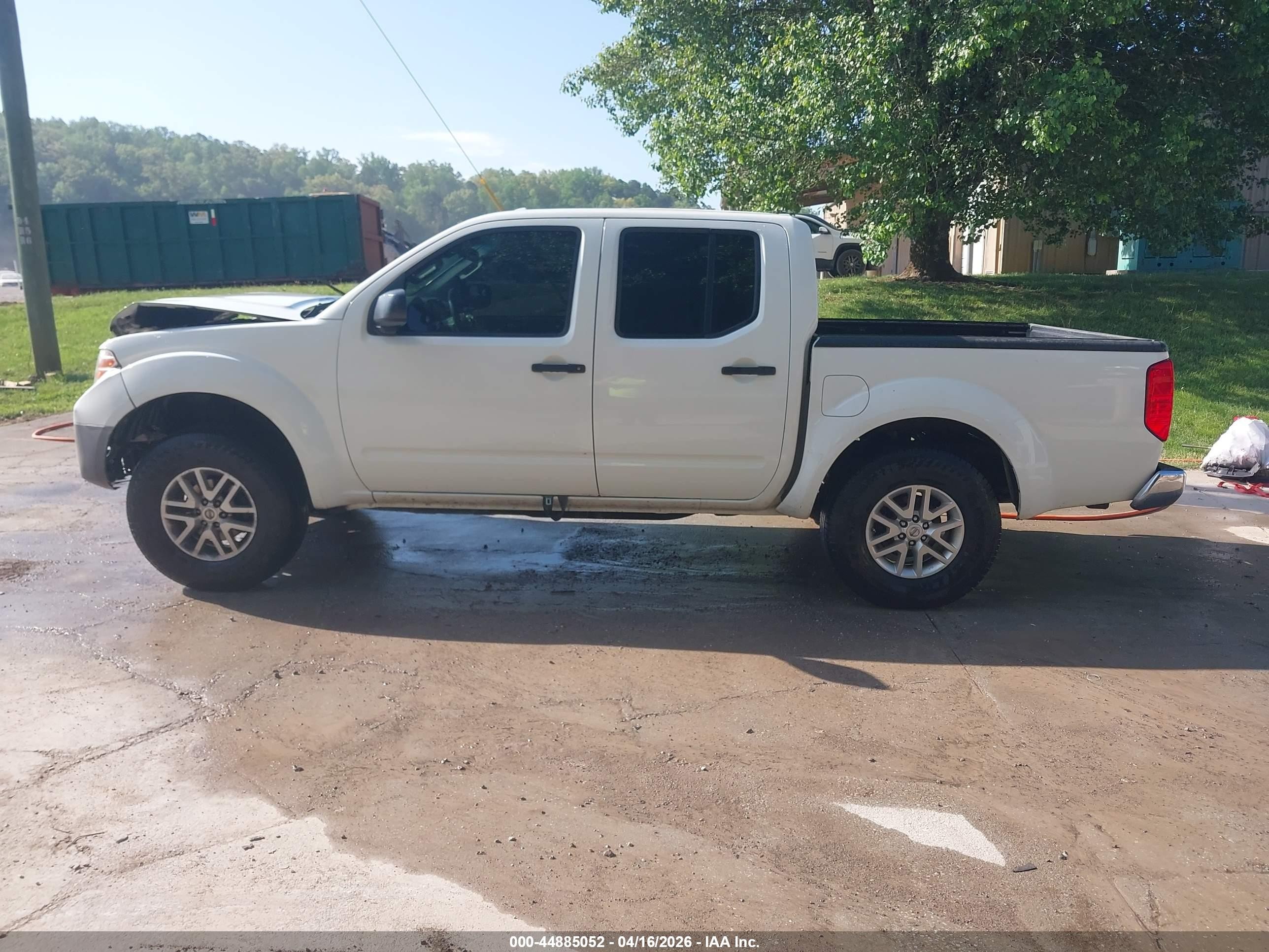 2014 Nissan Frontier Pro-4x/s/sl/sv White vin: 1N6AD0EV2EN721733
