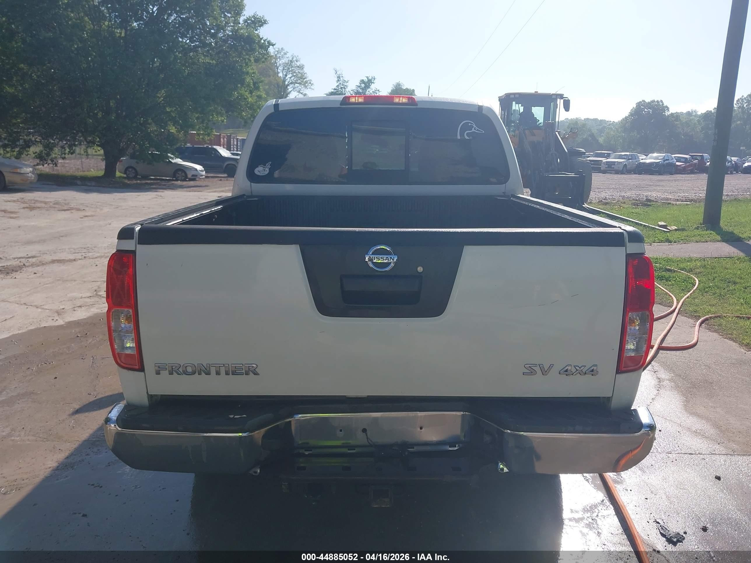 2014 Nissan Frontier Pro-4x/s/sl/sv White vin: 1N6AD0EV2EN721733