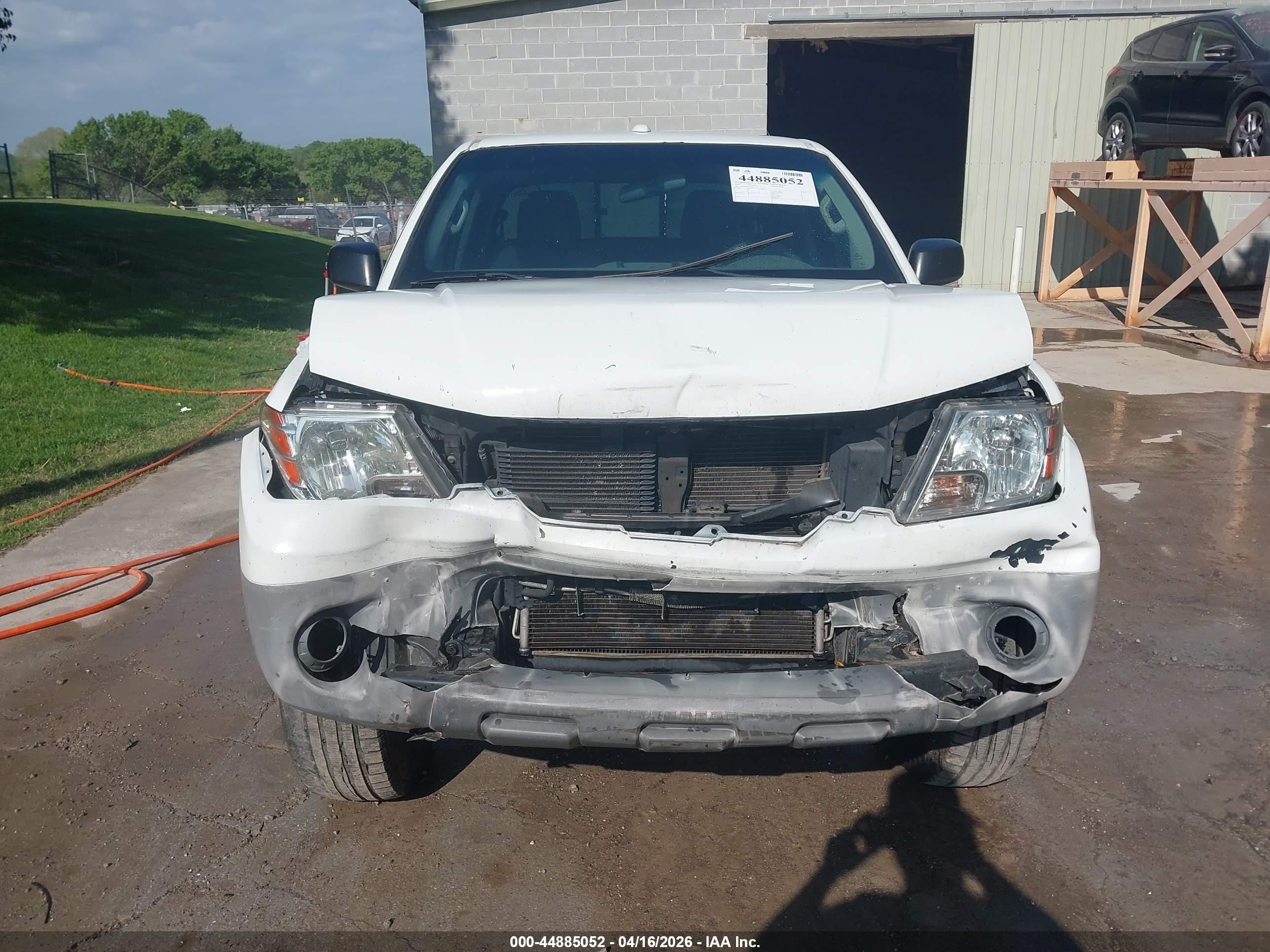 2014 Nissan Frontier Pro-4x/s/sl/sv White vin: 1N6AD0EV2EN721733