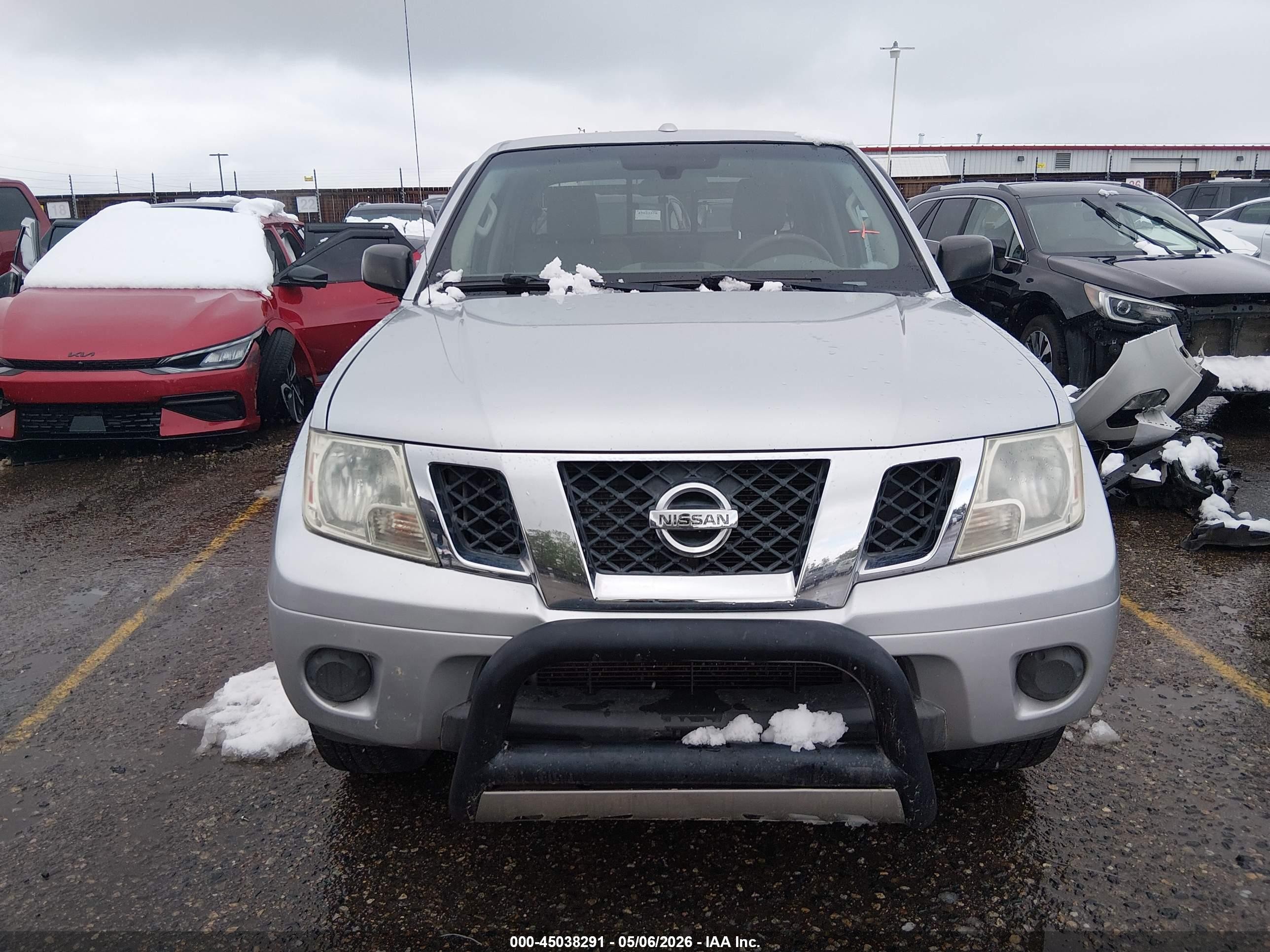 2014 Nissan Frontier Pro-4x/s/sl/sv Silver vin: 1N6AD0EV2EN730349