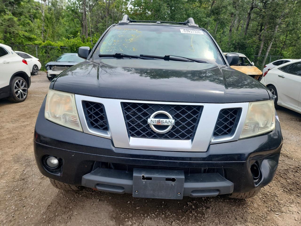 2014 Nissan Frontier S Black vin: 1N6AD0EV2EN734885