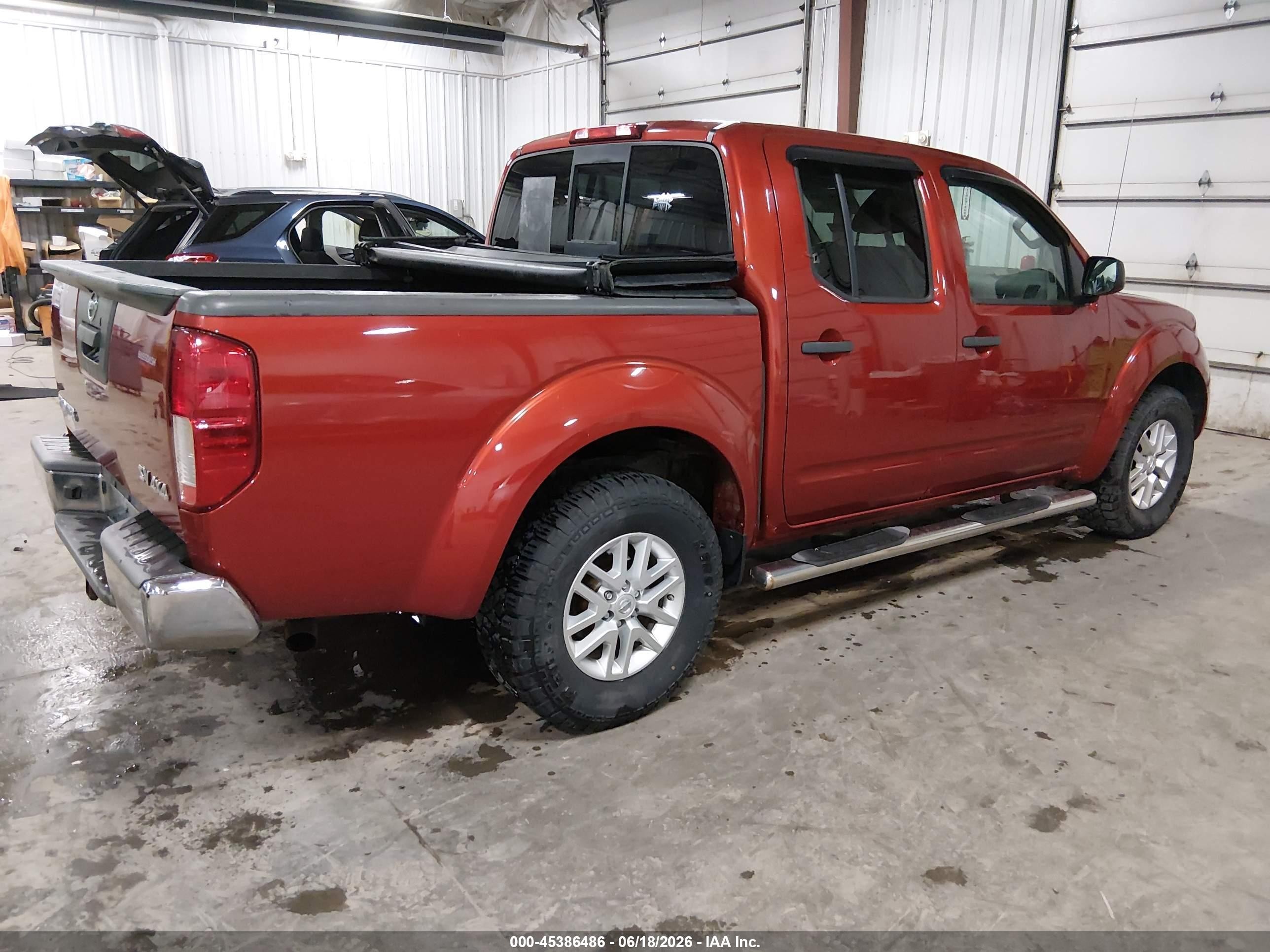 2014 Nissan Frontier Sv Red vin: 1N6AD0EV2EN749757