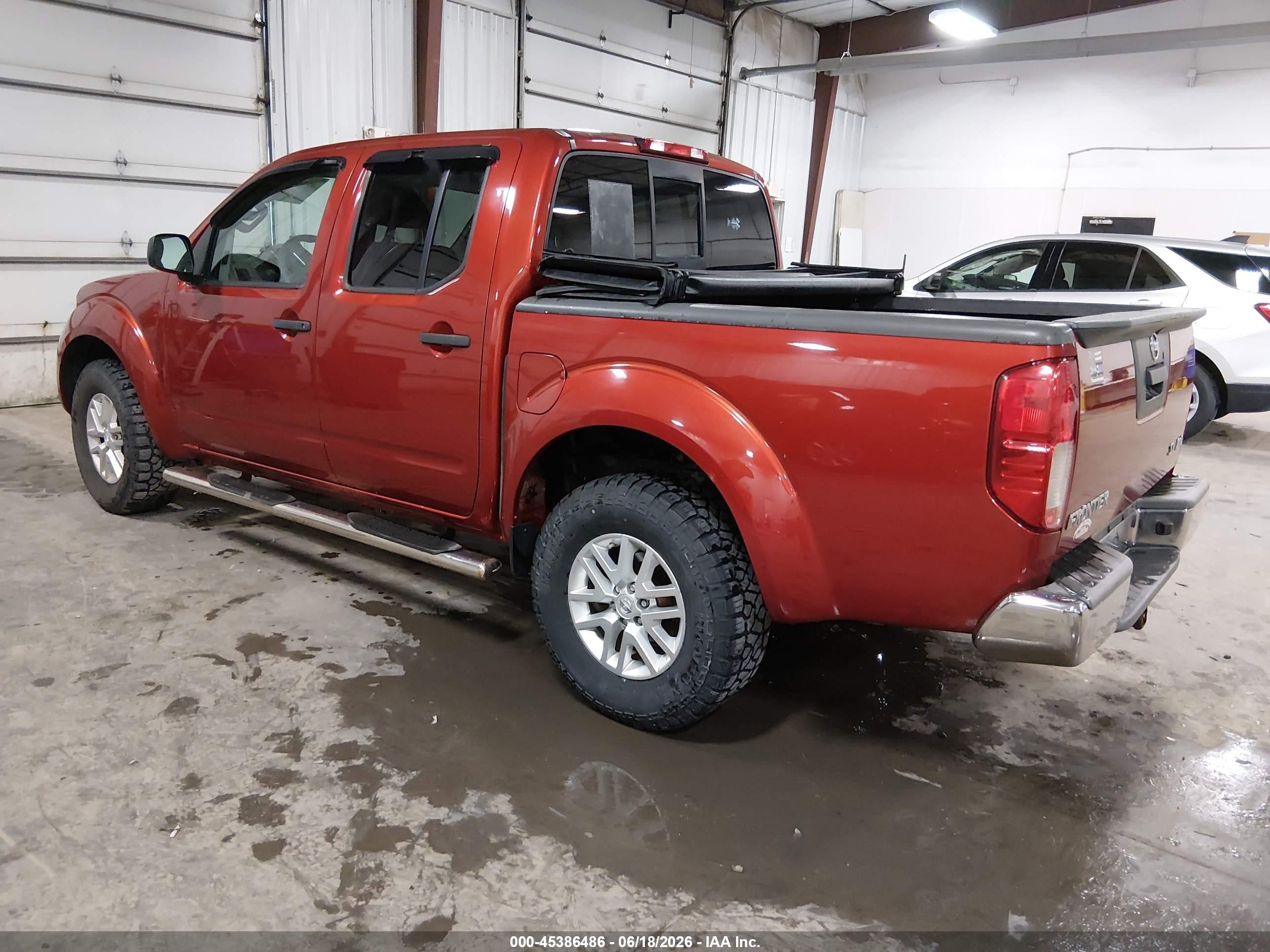 2014 Nissan Frontier Sv Red vin: 1N6AD0EV2EN749757
