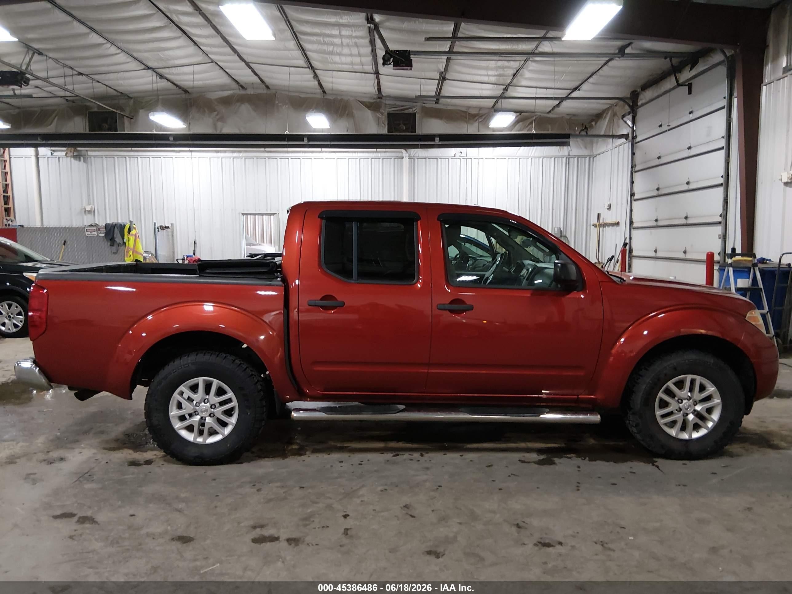 2014 Nissan Frontier Sv Red vin: 1N6AD0EV2EN749757