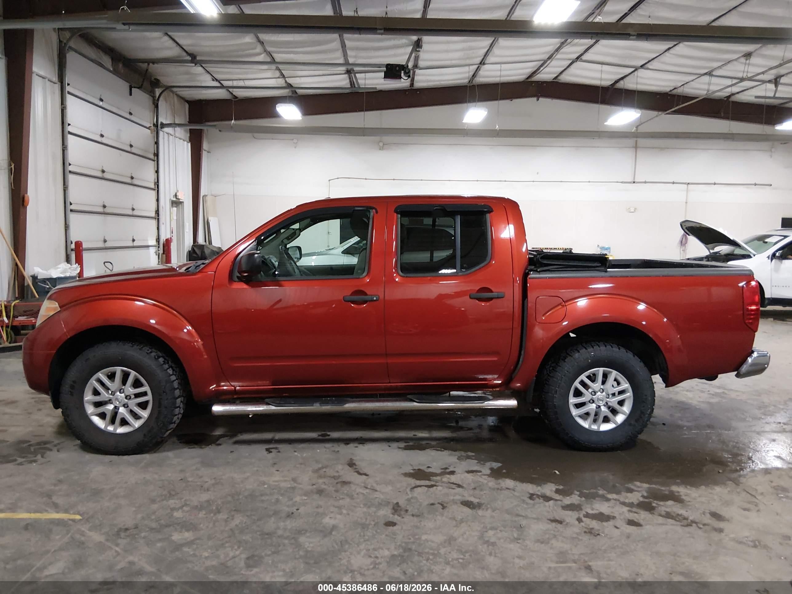 2014 Nissan Frontier Sv Red vin: 1N6AD0EV2EN749757
