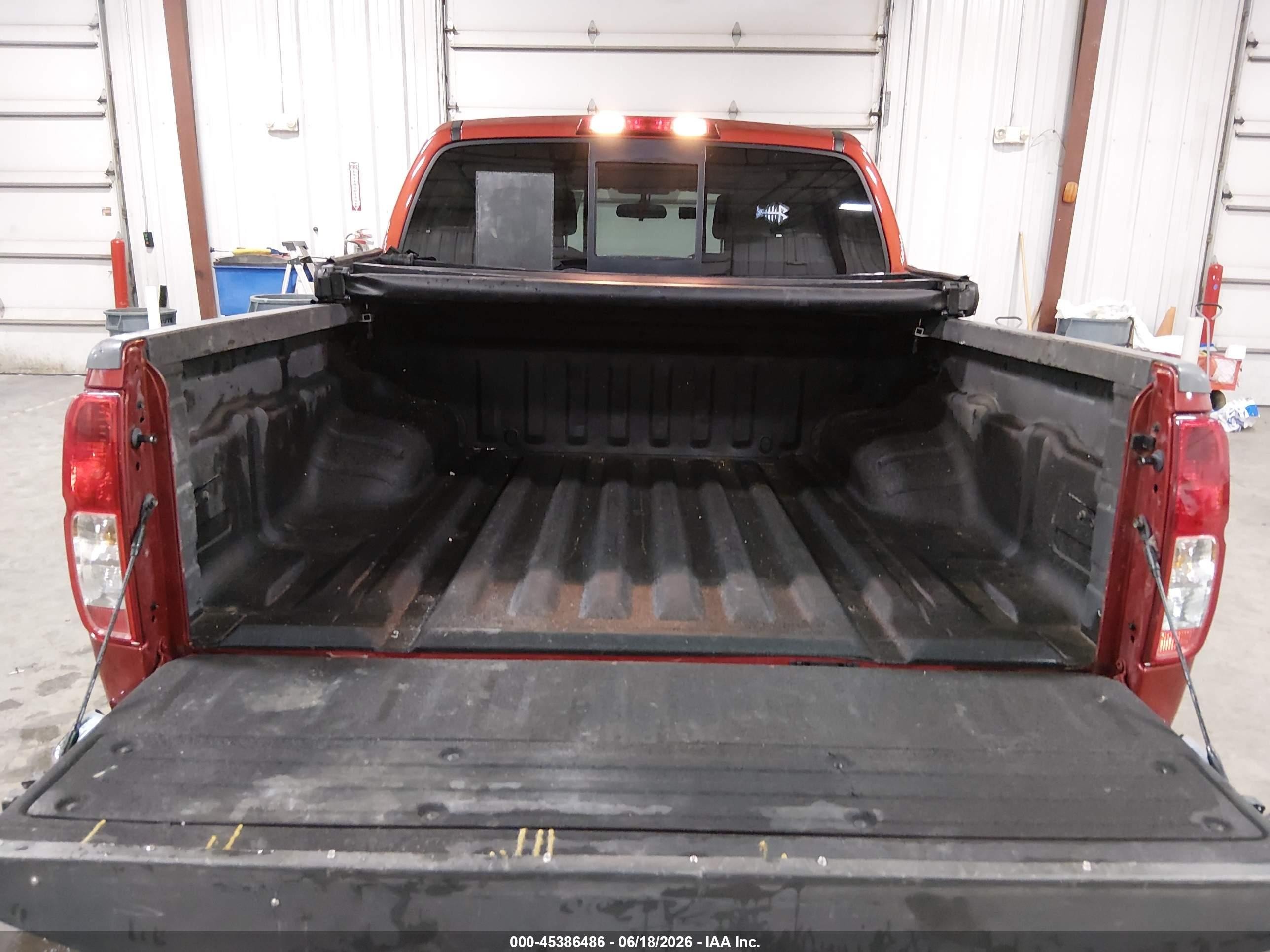 2014 Nissan Frontier Sv Red vin: 1N6AD0EV2EN749757