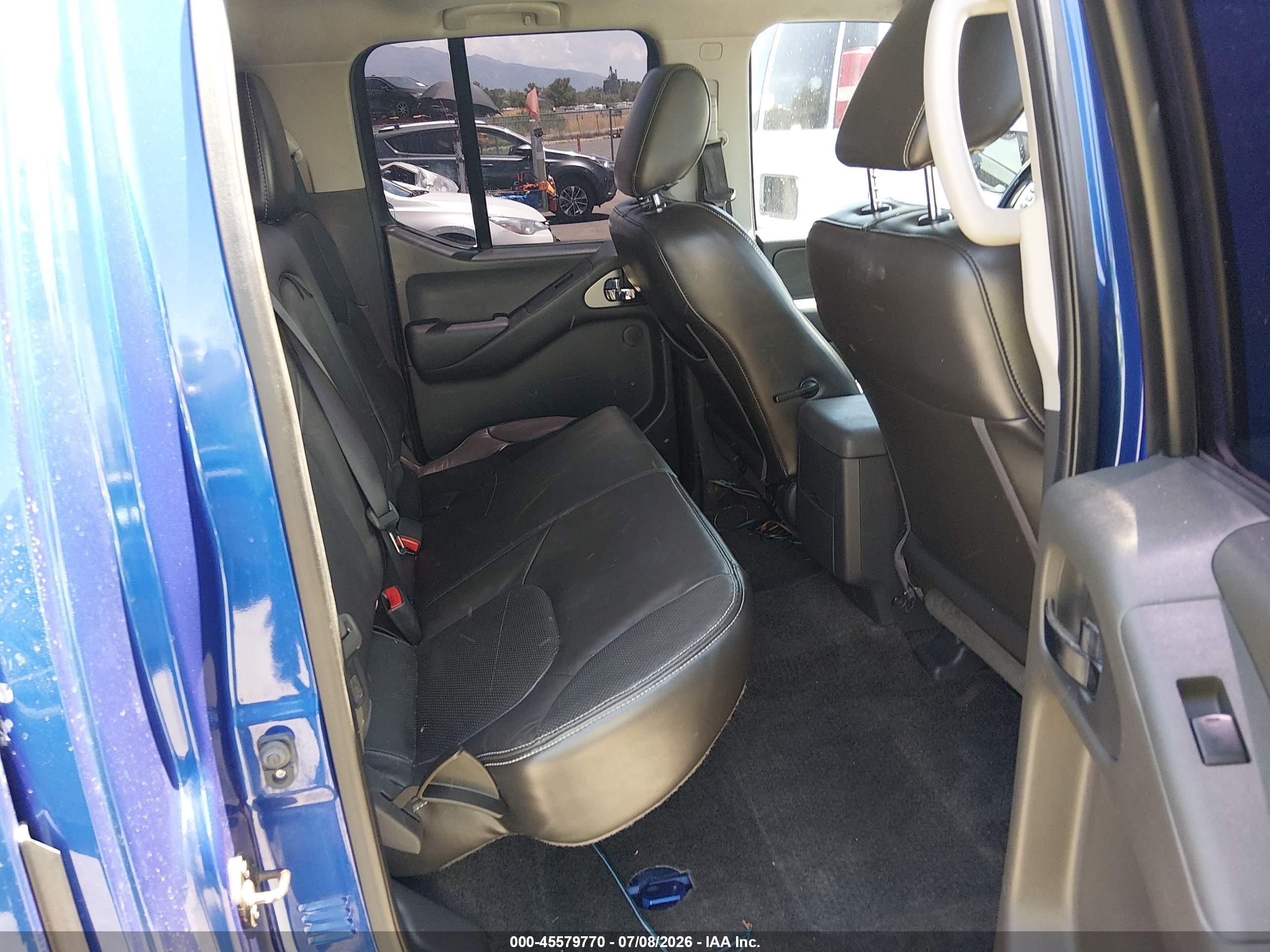 2015 Nissan Frontier Pro-4x/s/sl/sv Blue vin: 1N6AD0EV2FN700186