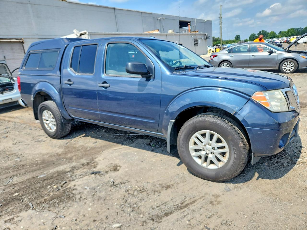 2015 Nissan Frontier S Blue vin: 1N6AD0EV2FN701791