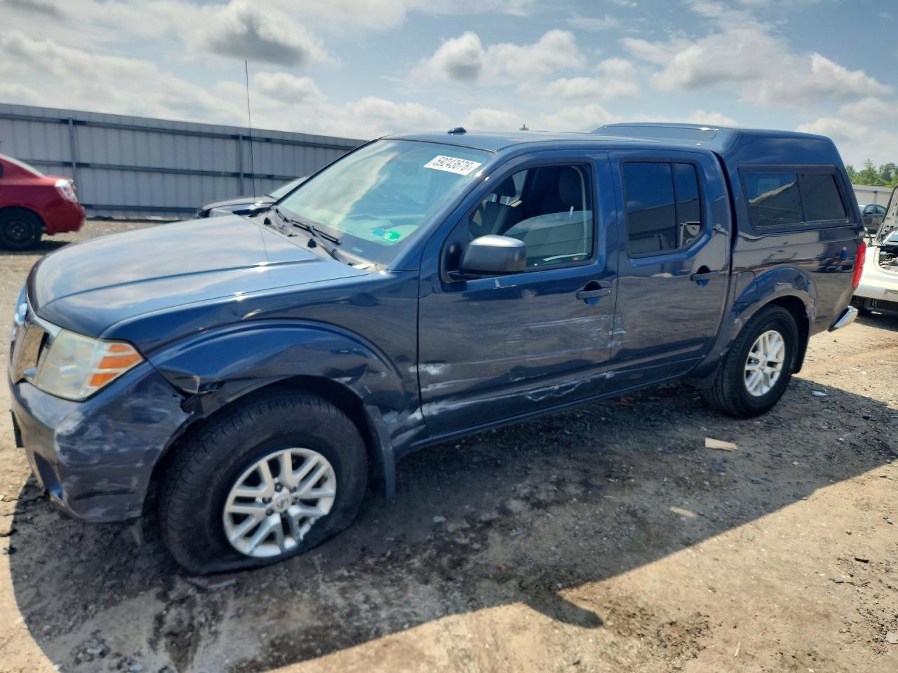 2015 Nissan Frontier S Blue vin: 1N6AD0EV2FN701791