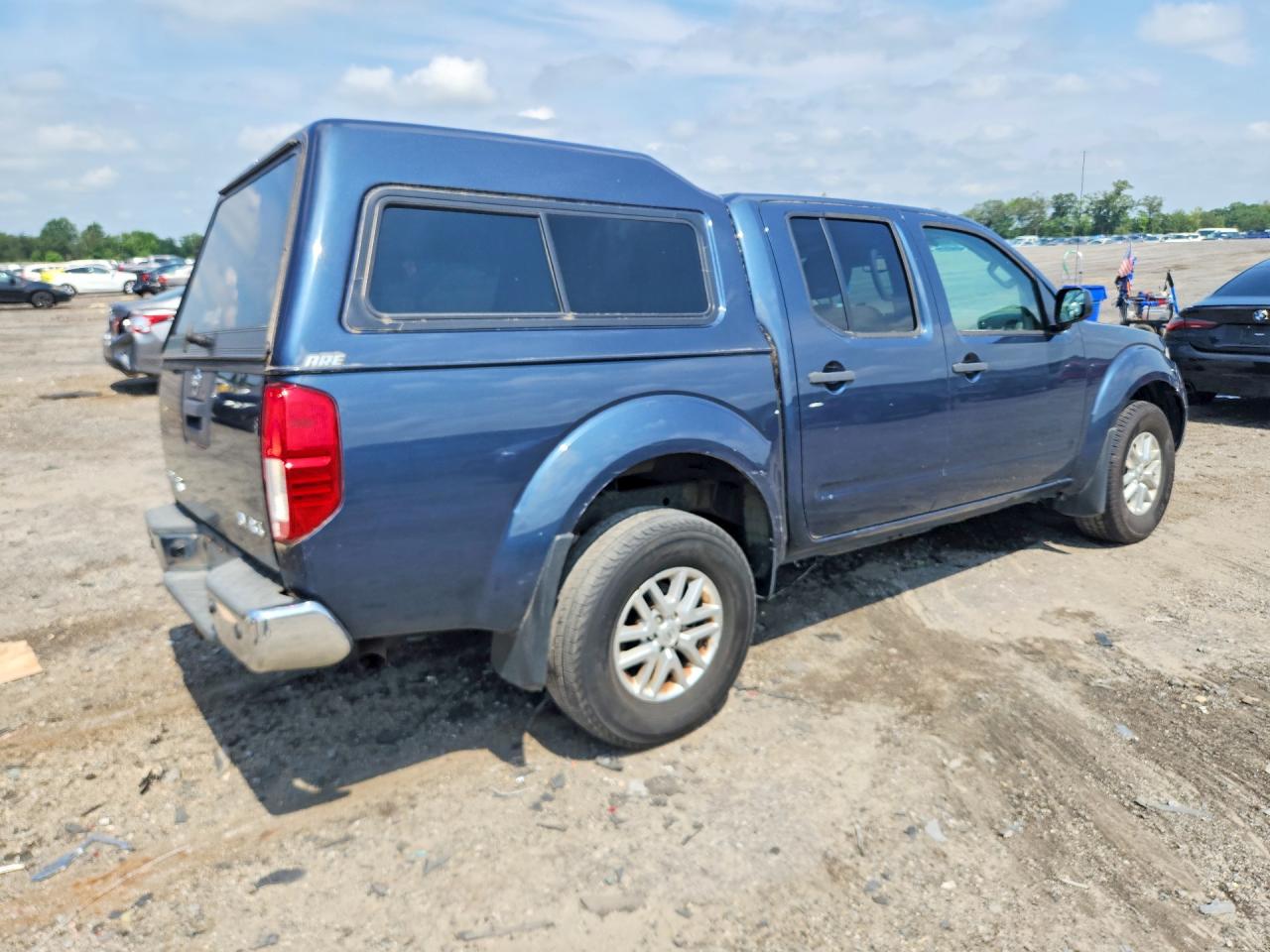 2015 Nissan Frontier S Blue vin: 1N6AD0EV2FN701791
