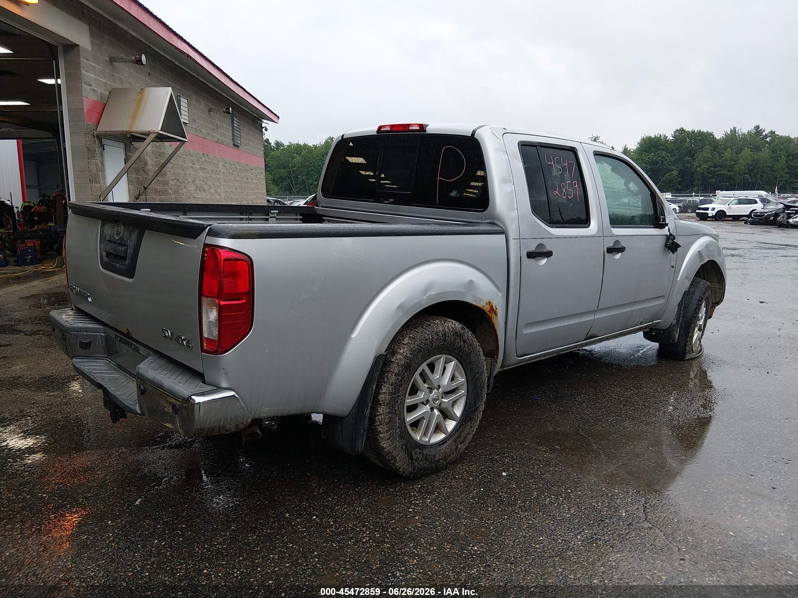 2015 Nissan Frontier Sv Silver vin: 1N6AD0EV2FN703573