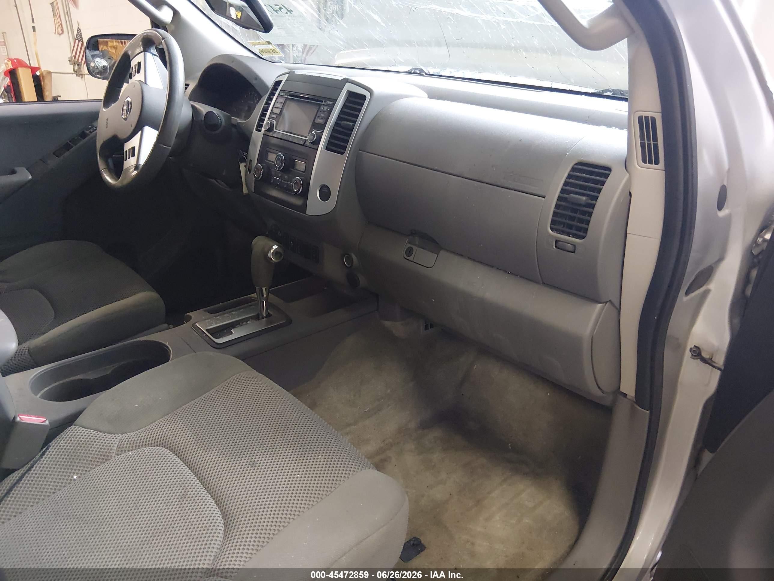 2015 Nissan Frontier Sv Silver vin: 1N6AD0EV2FN703573