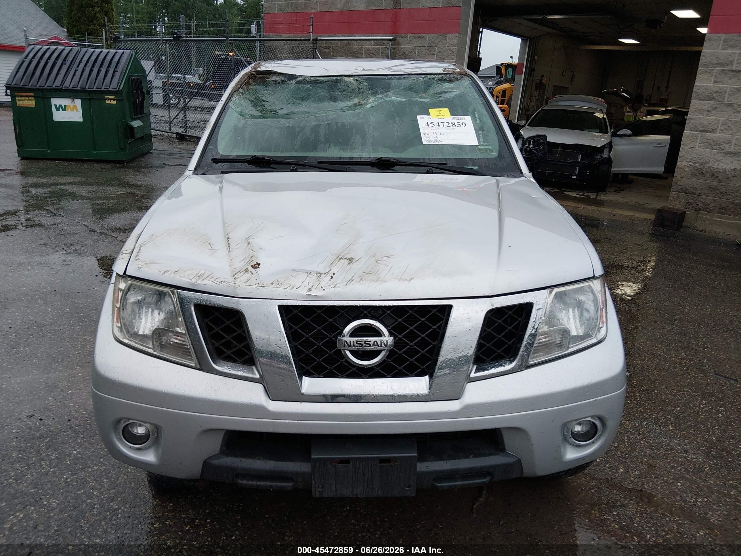 2015 Nissan Frontier Sv Silver vin: 1N6AD0EV2FN703573