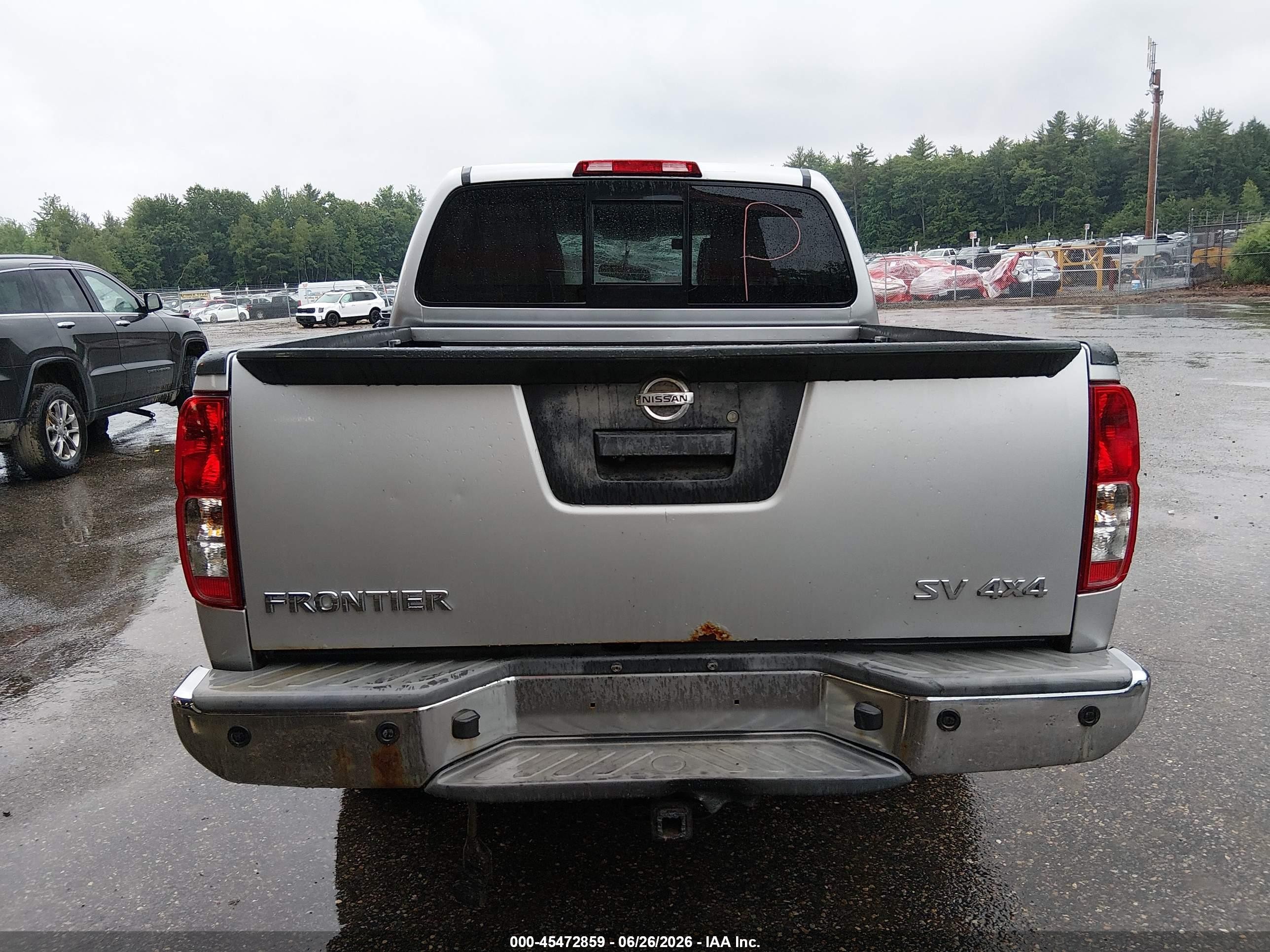 2015 Nissan Frontier Sv Silver vin: 1N6AD0EV2FN703573