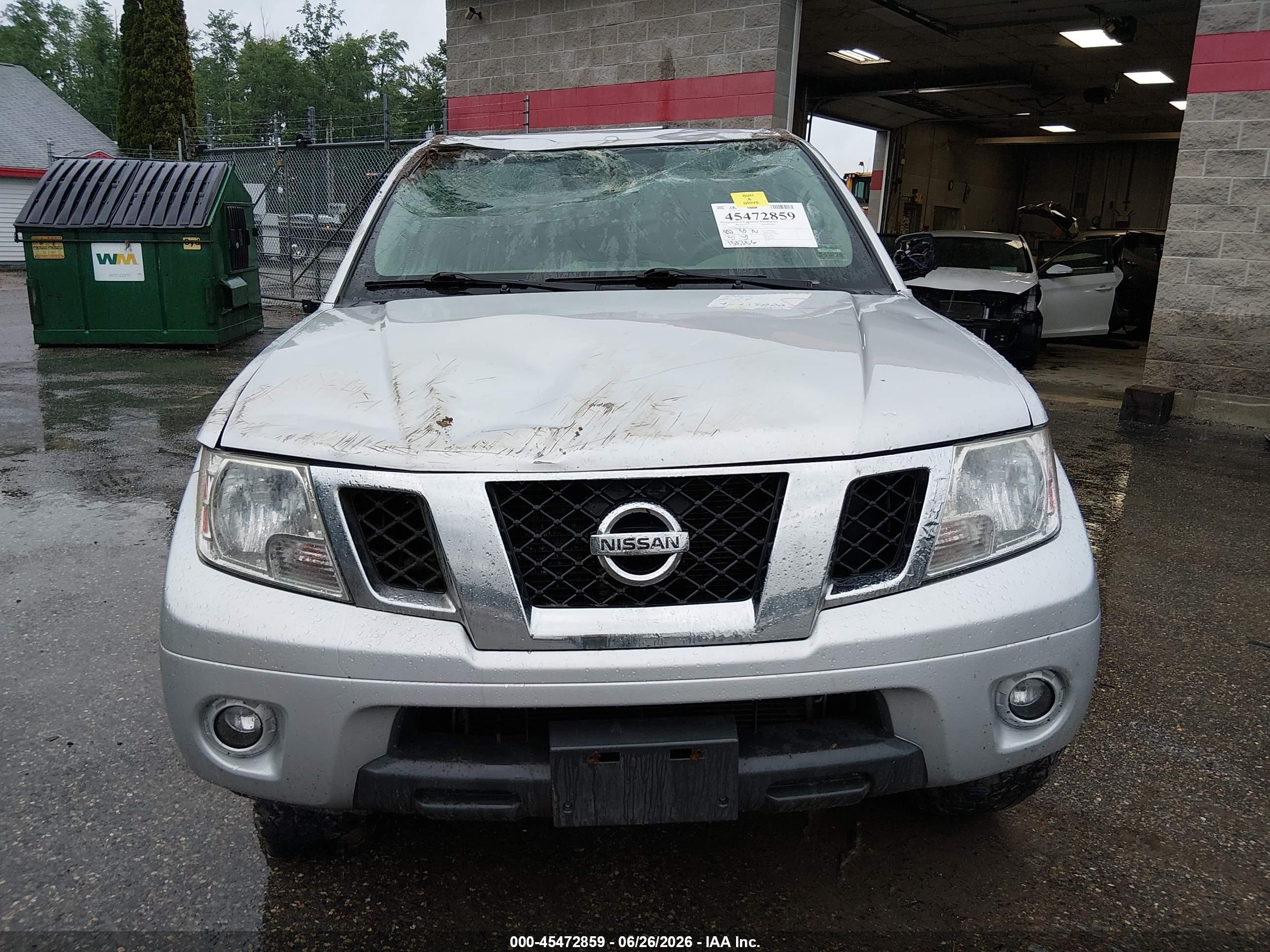 2015 Nissan Frontier Sv Silver vin: 1N6AD0EV2FN703573