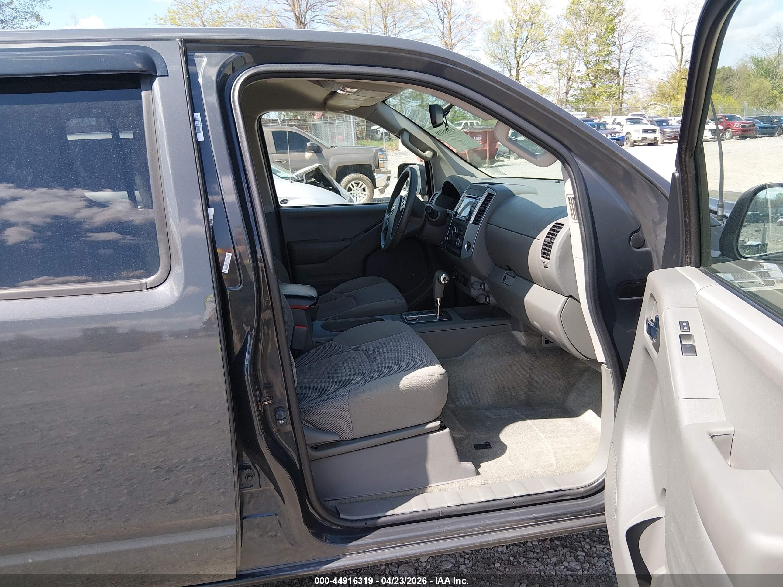 2015 Nissan Frontier Sv Gray vin: 1N6AD0EV2FN705243