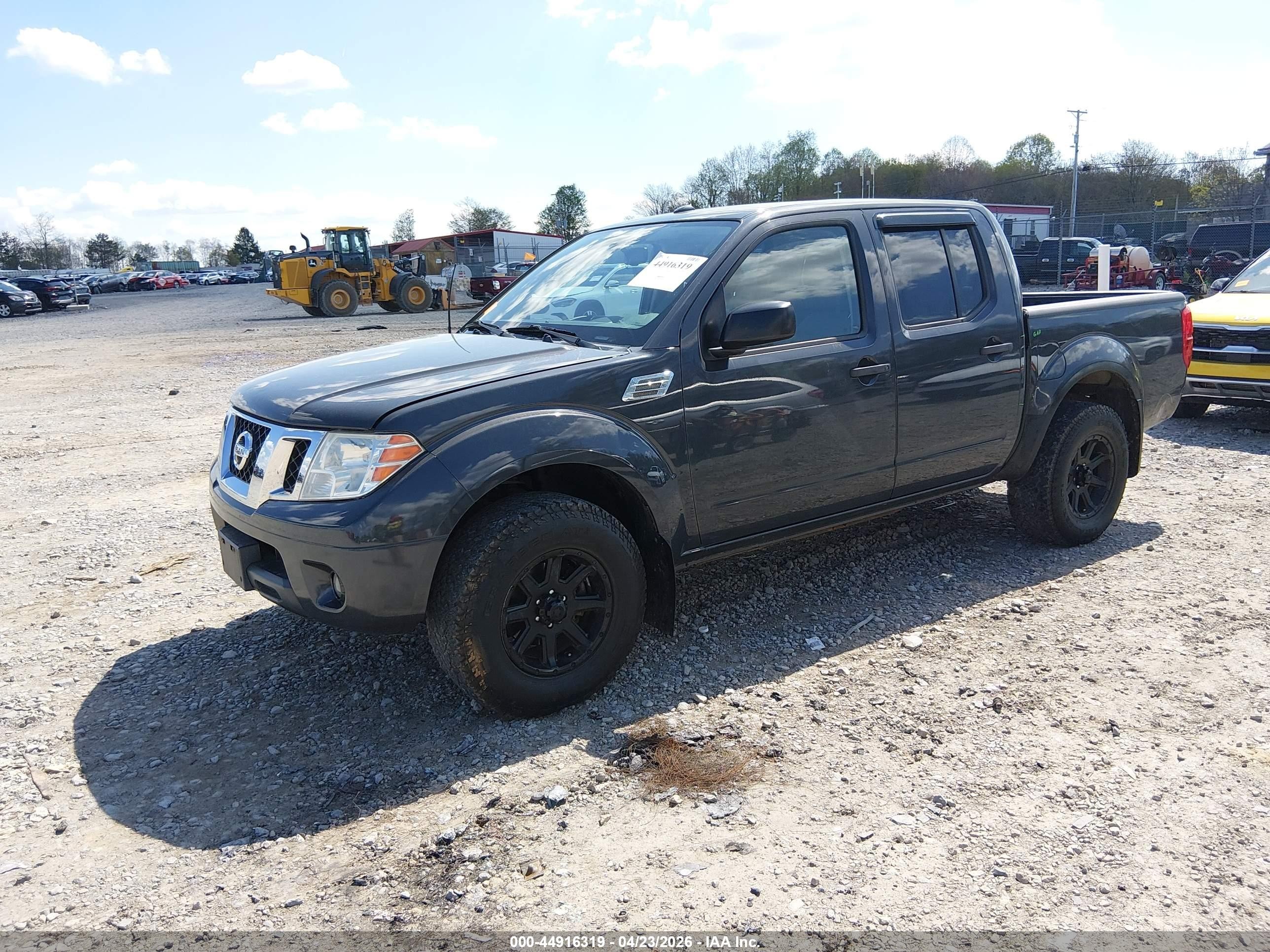 2015 Nissan Frontier Sv Gray vin: 1N6AD0EV2FN705243