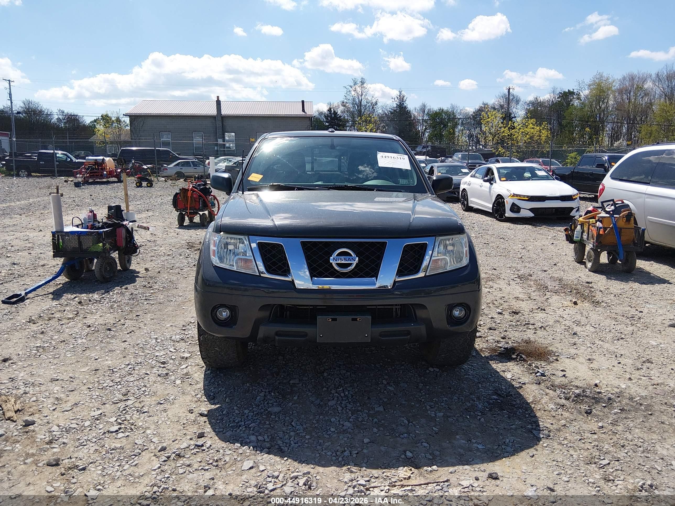 2015 Nissan Frontier Sv Gray vin: 1N6AD0EV2FN705243