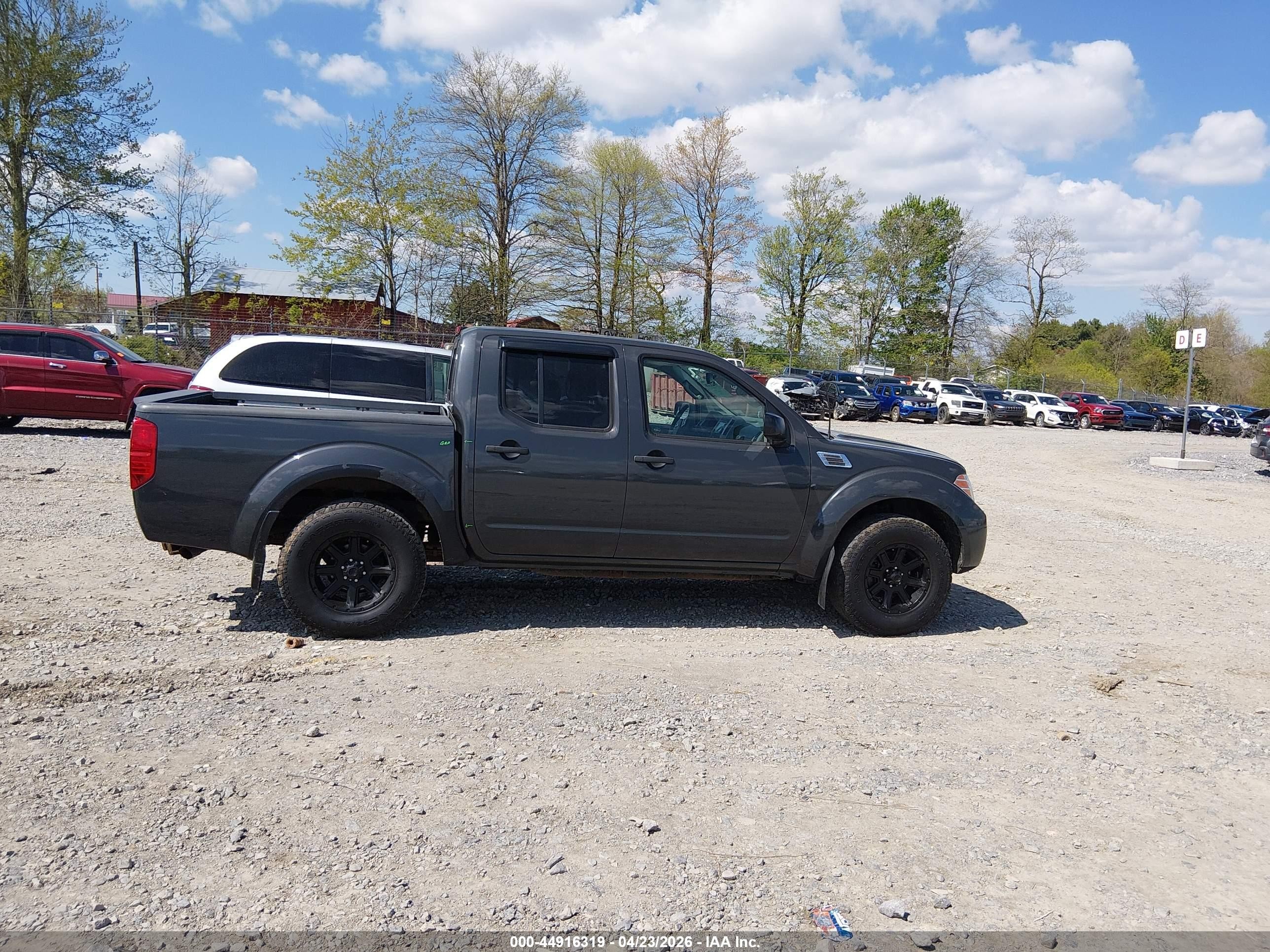2015 Nissan Frontier Sv Gray vin: 1N6AD0EV2FN705243