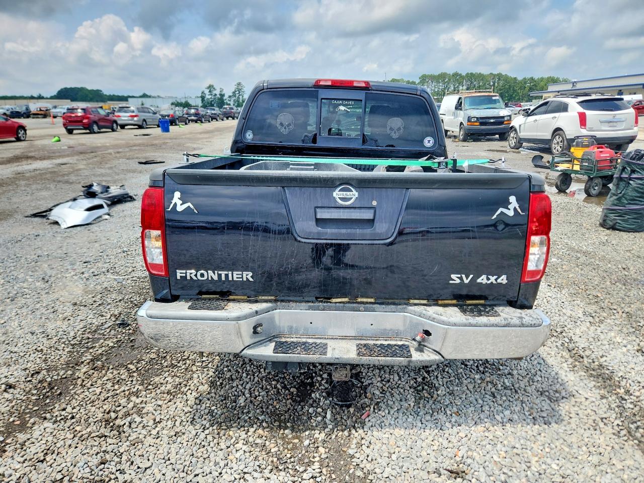 2016 Nissan Frontier Sv Черный vin: 1N6AD0EV2GN749129