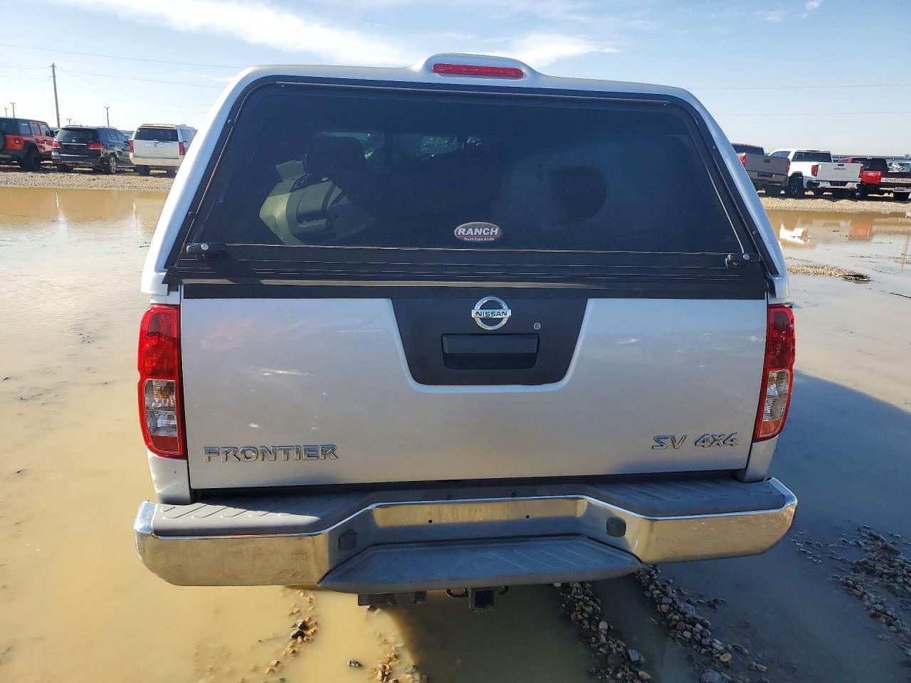 2017 Nissan Frontier Sv Silver vin: 1N6AD0EV2HN756339