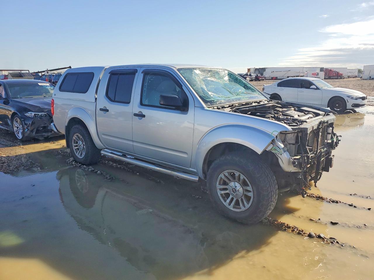 2017 Nissan Frontier Sv Silver vin: 1N6AD0EV2HN756339