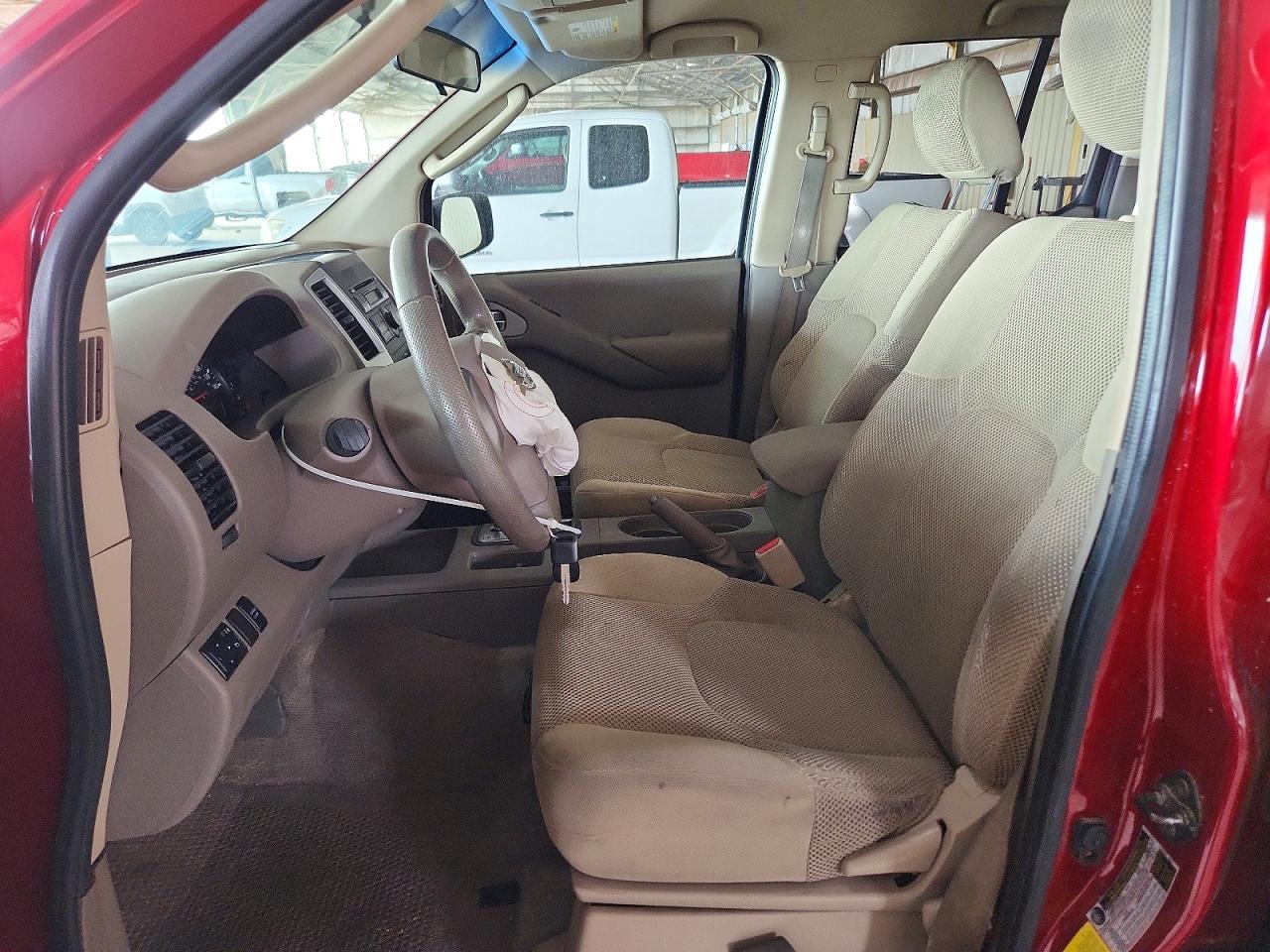 2010 Nissan Frontier Se V6 Red vin: 1N6AD0EV3AC420250