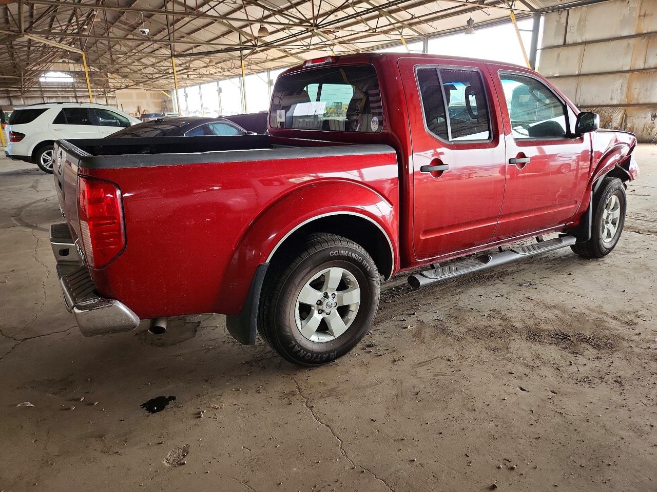 2010 Nissan Frontier Se V6 Red vin: 1N6AD0EV3AC420250