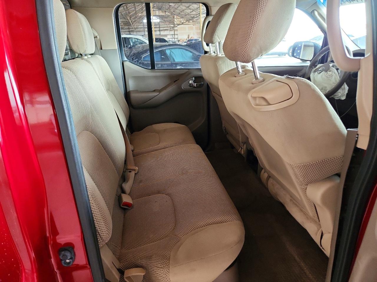 2010 Nissan Frontier Se V6 Red vin: 1N6AD0EV3AC420250