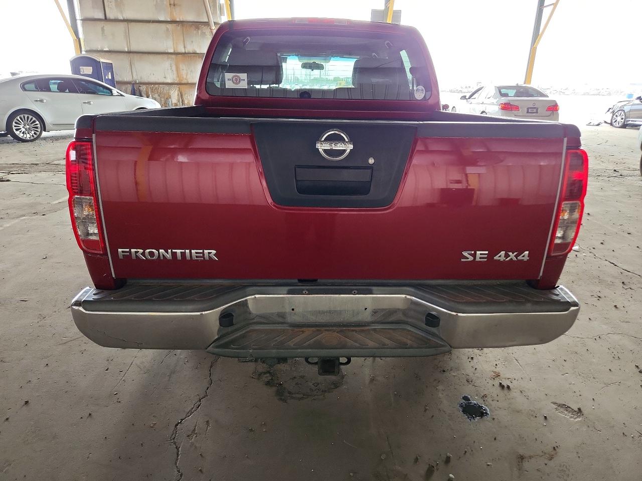 2010 Nissan Frontier Se V6 Red vin: 1N6AD0EV3AC420250
