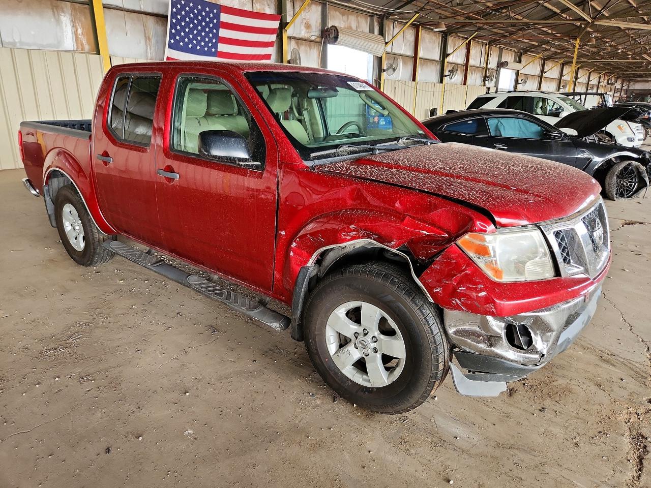 2010 Nissan Frontier Se V6 Red vin: 1N6AD0EV3AC420250