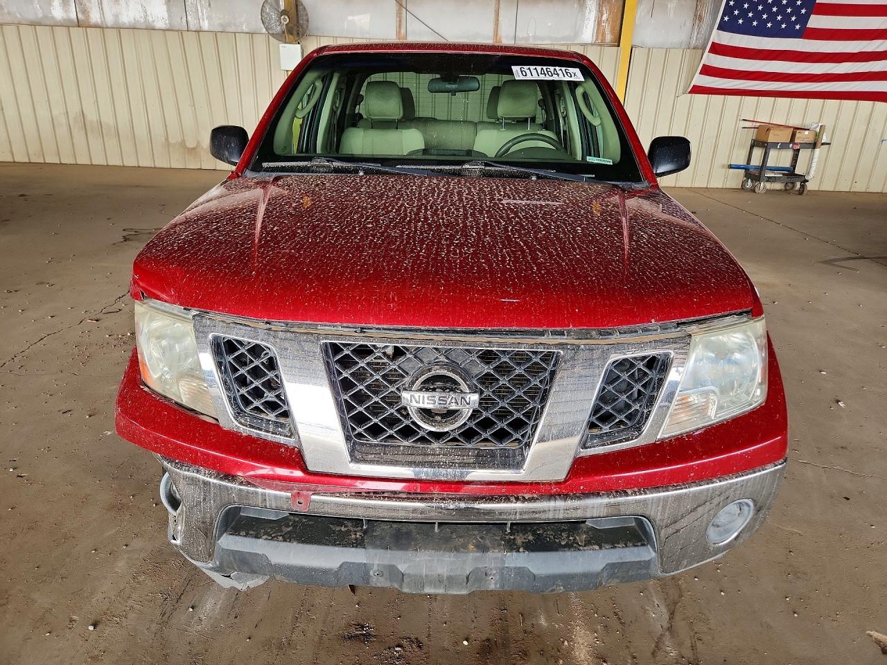 2010 Nissan Frontier Se V6 Red vin: 1N6AD0EV3AC420250