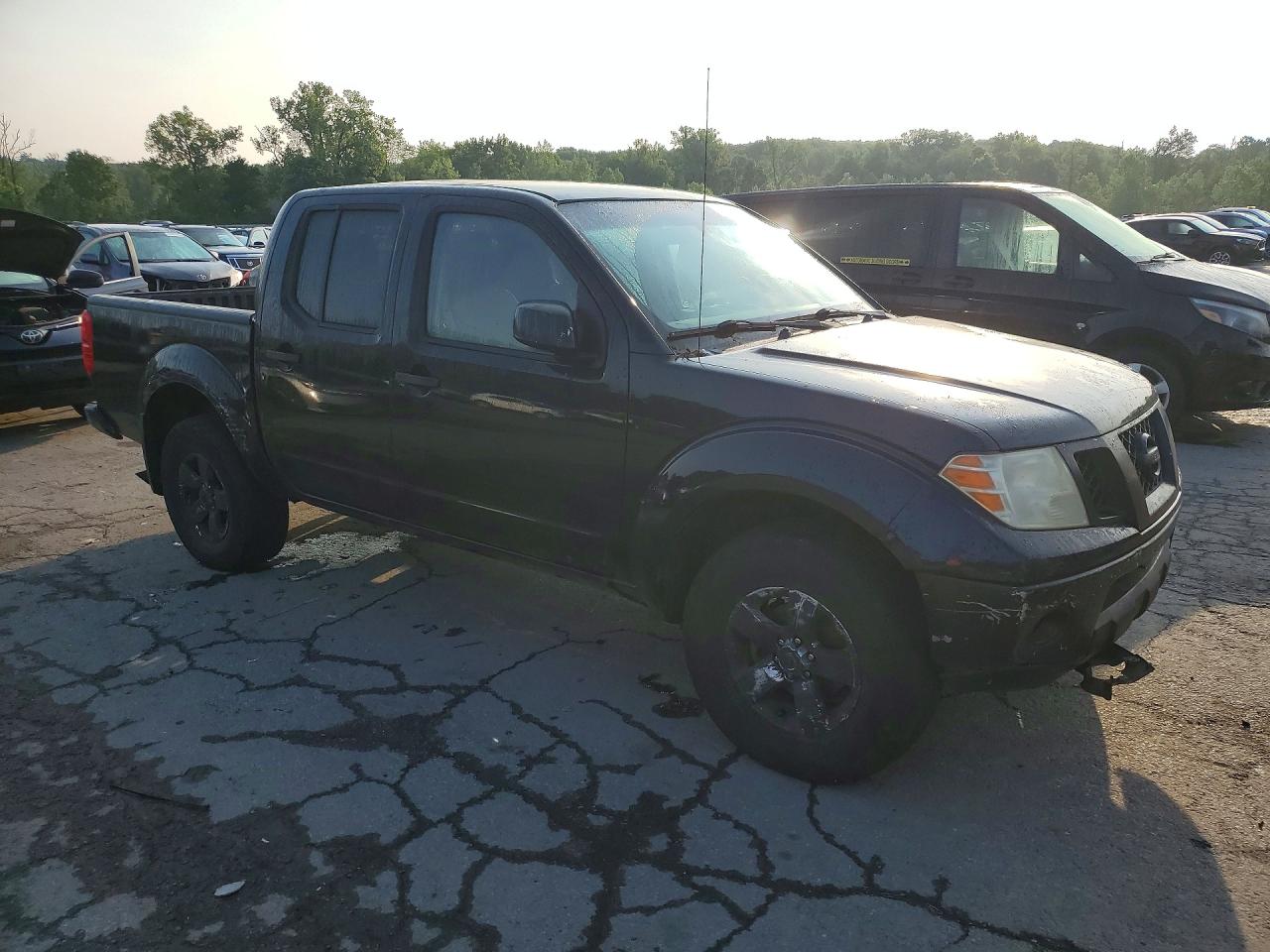 2010 Nissan Frontier Se V6 Black vin: 1N6AD0EV3AC448730