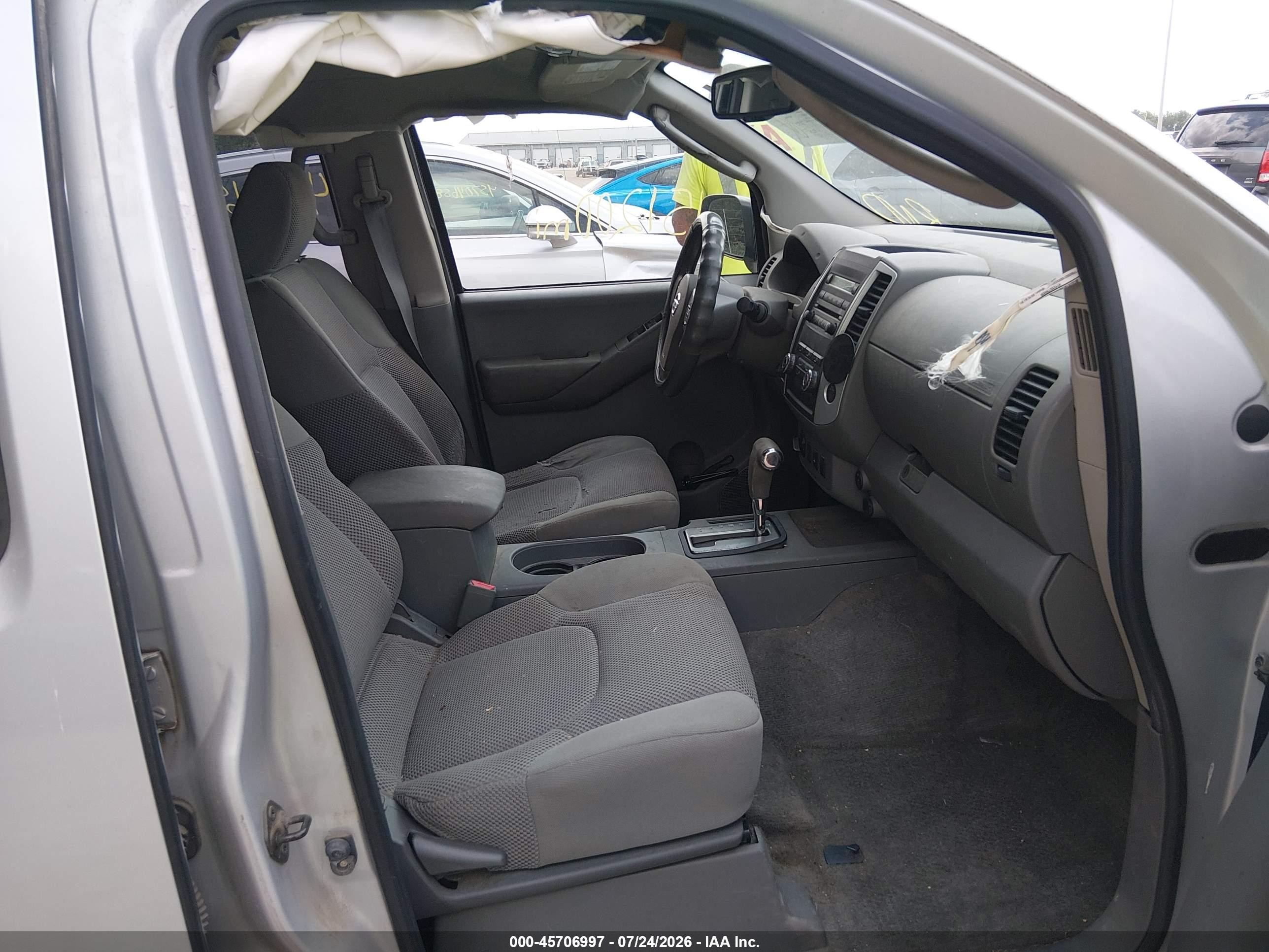 2011 Nissan Frontier Sv Серебряный vin: 1N6AD0EV3BC402946