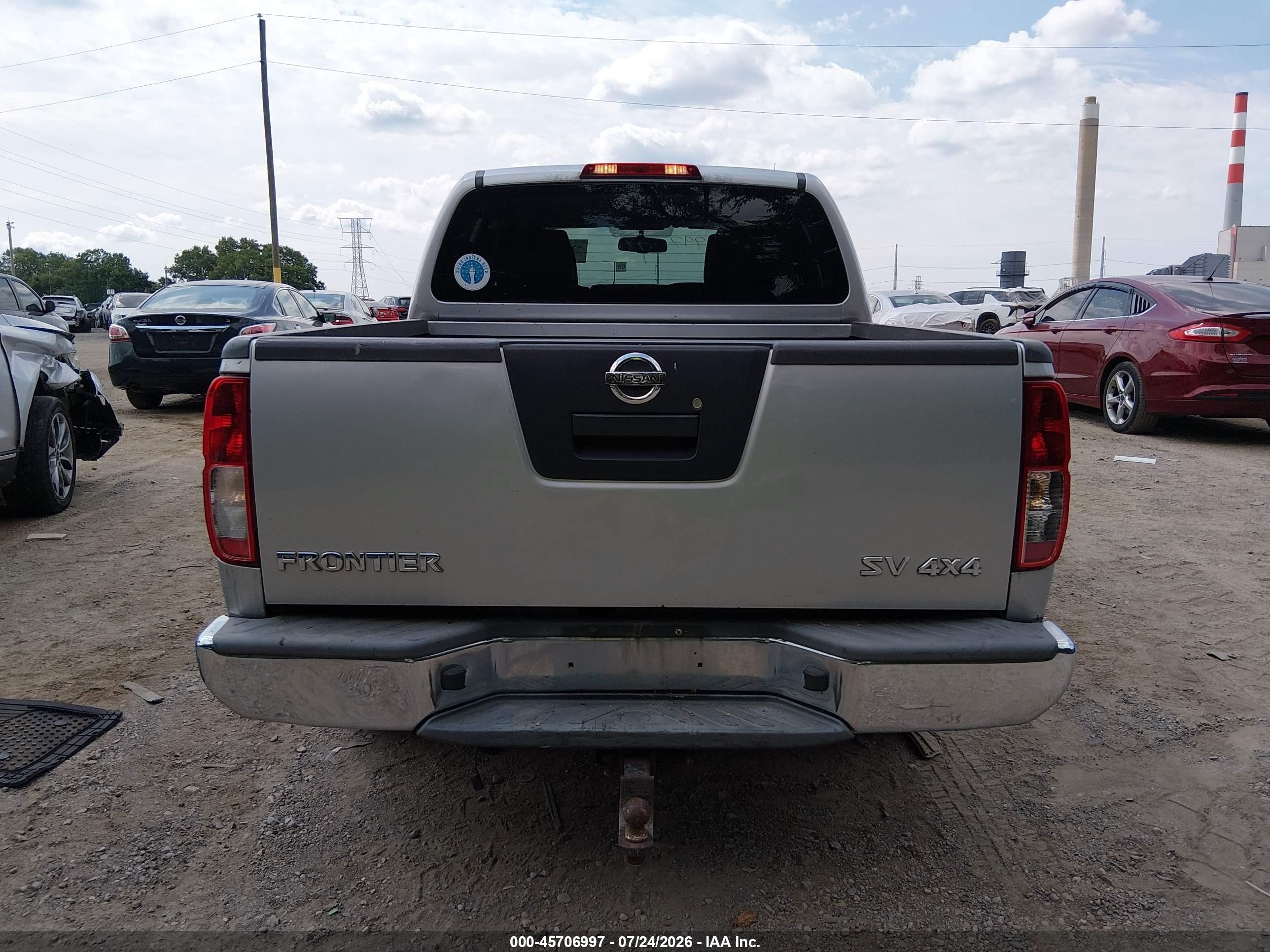 2011 Nissan Frontier Sv Серебряный vin: 1N6AD0EV3BC402946