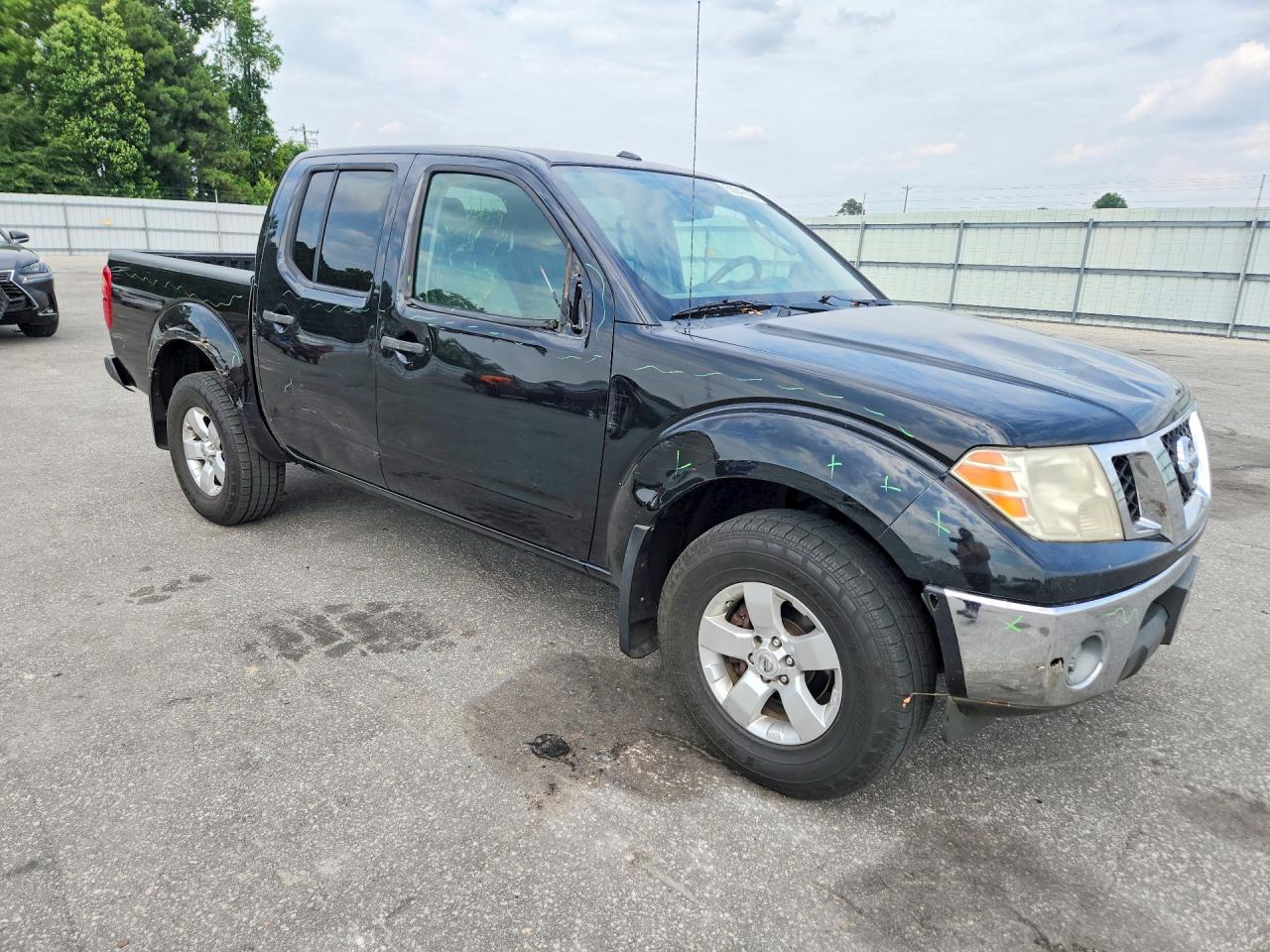 2011 Nissan Frontier S Black vin: 1N6AD0EV3BC408956