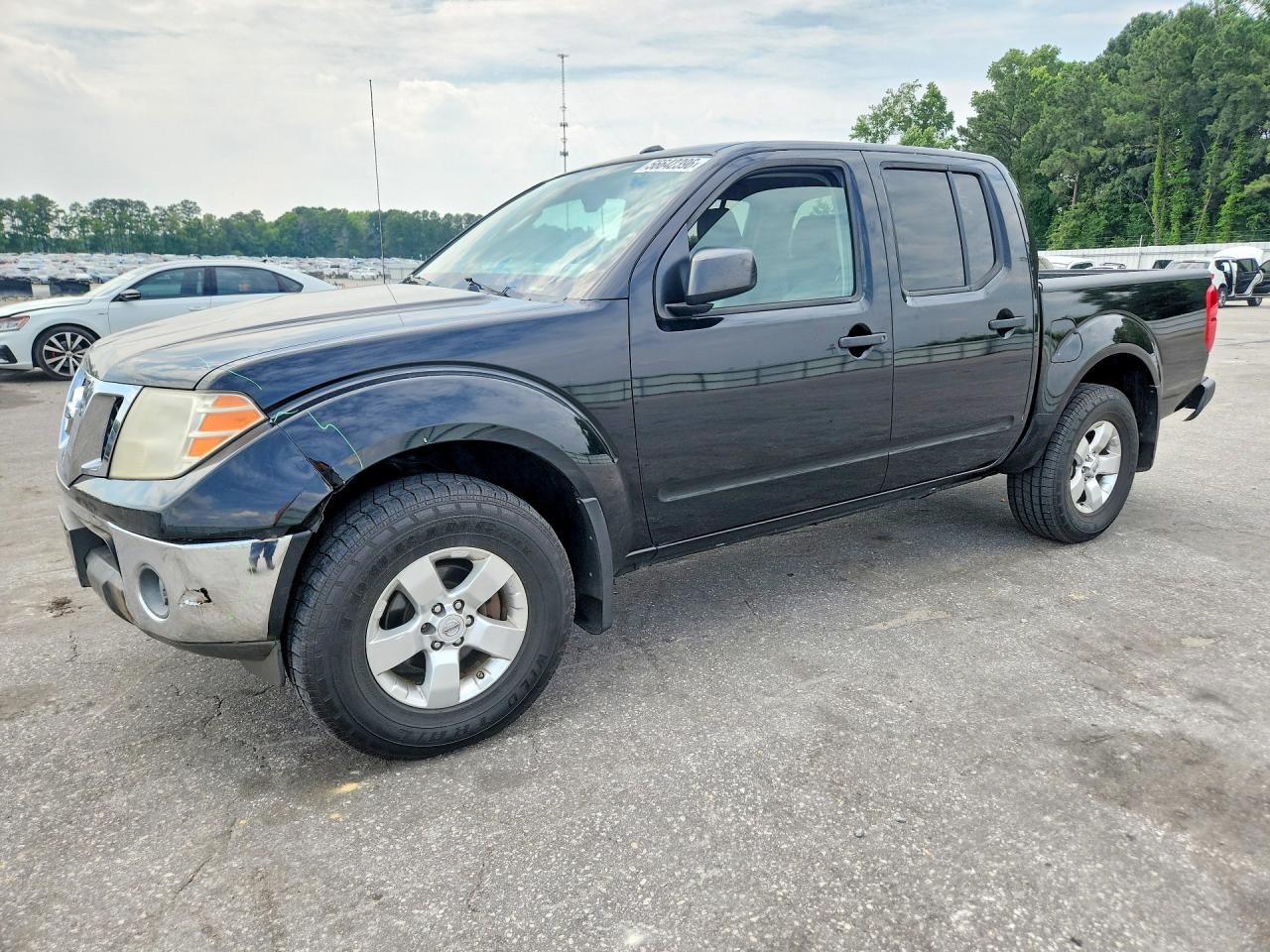 2011 Nissan Frontier S Black vin: 1N6AD0EV3BC408956