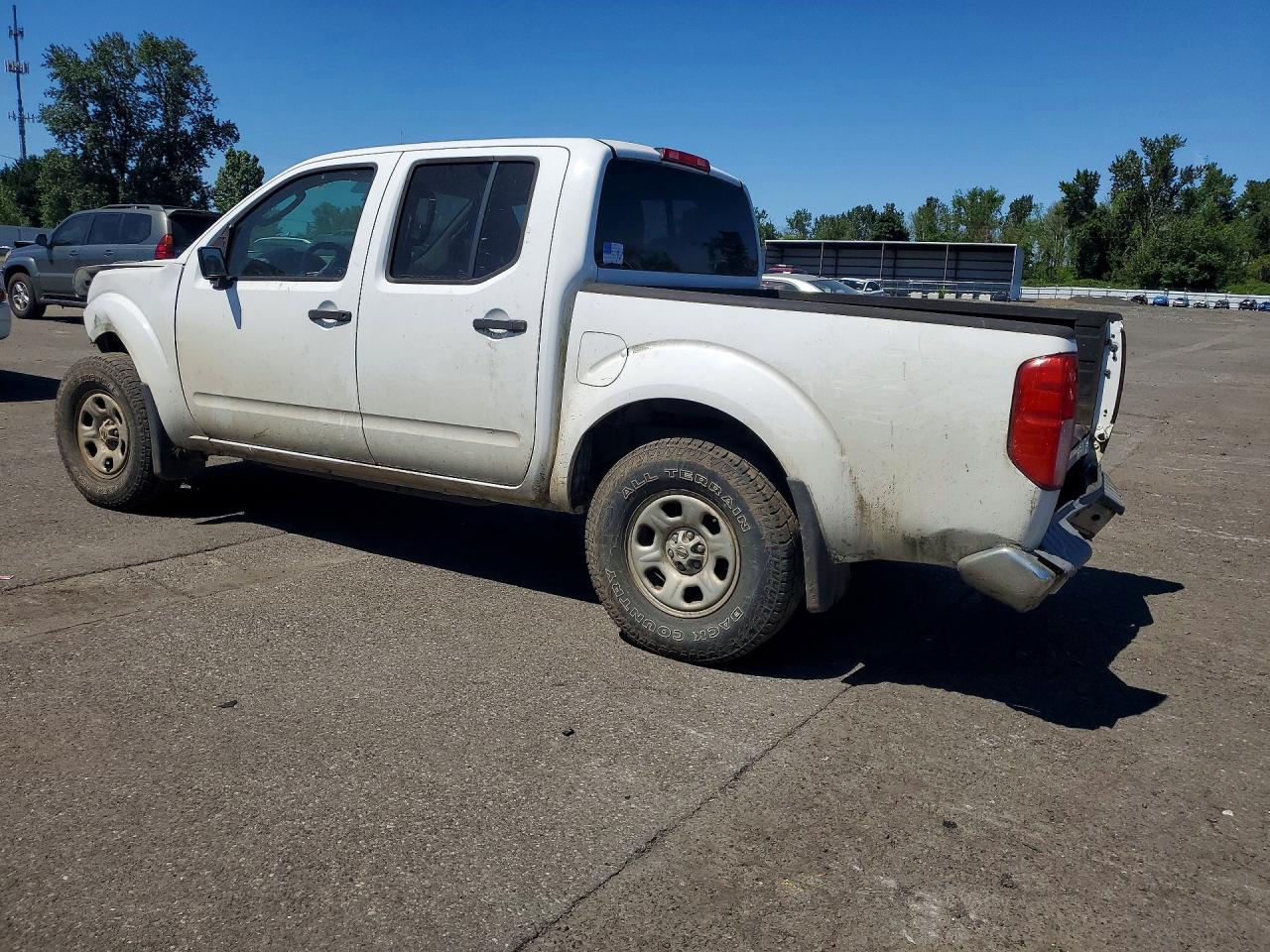2011 Nissan Frontier S White vin: 1N6AD0EV3BC426339
